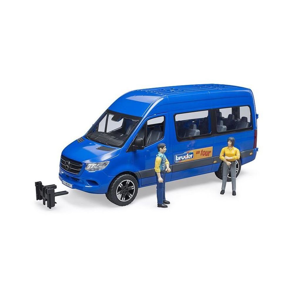 Bruder® Spielzeug-Transporter MB Sprinter Transfer mit Fahrer & Fahrgast -  1:16