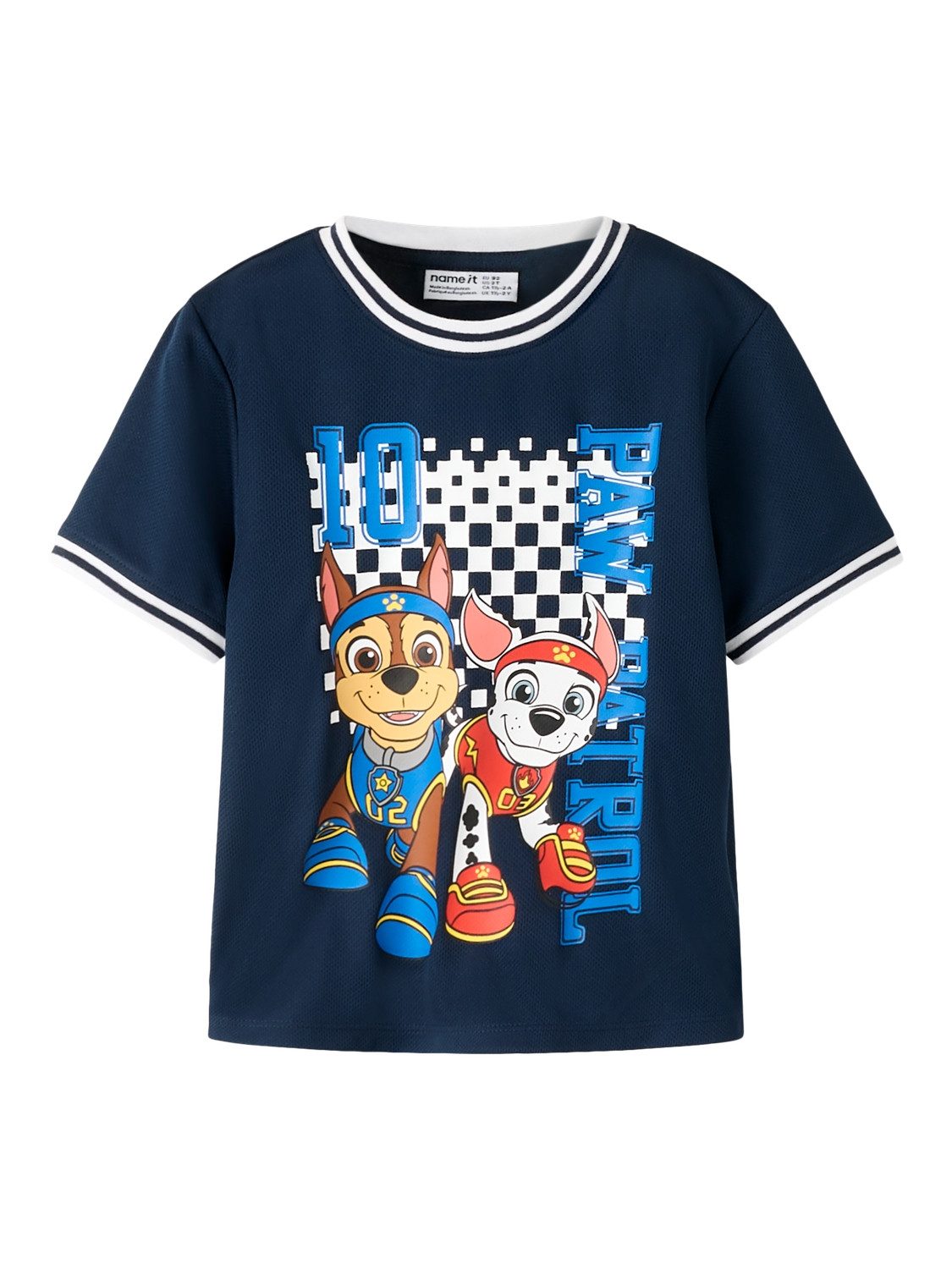 T-Shirt NMMMARGO PAW SS NREG POLY TOP CPLG