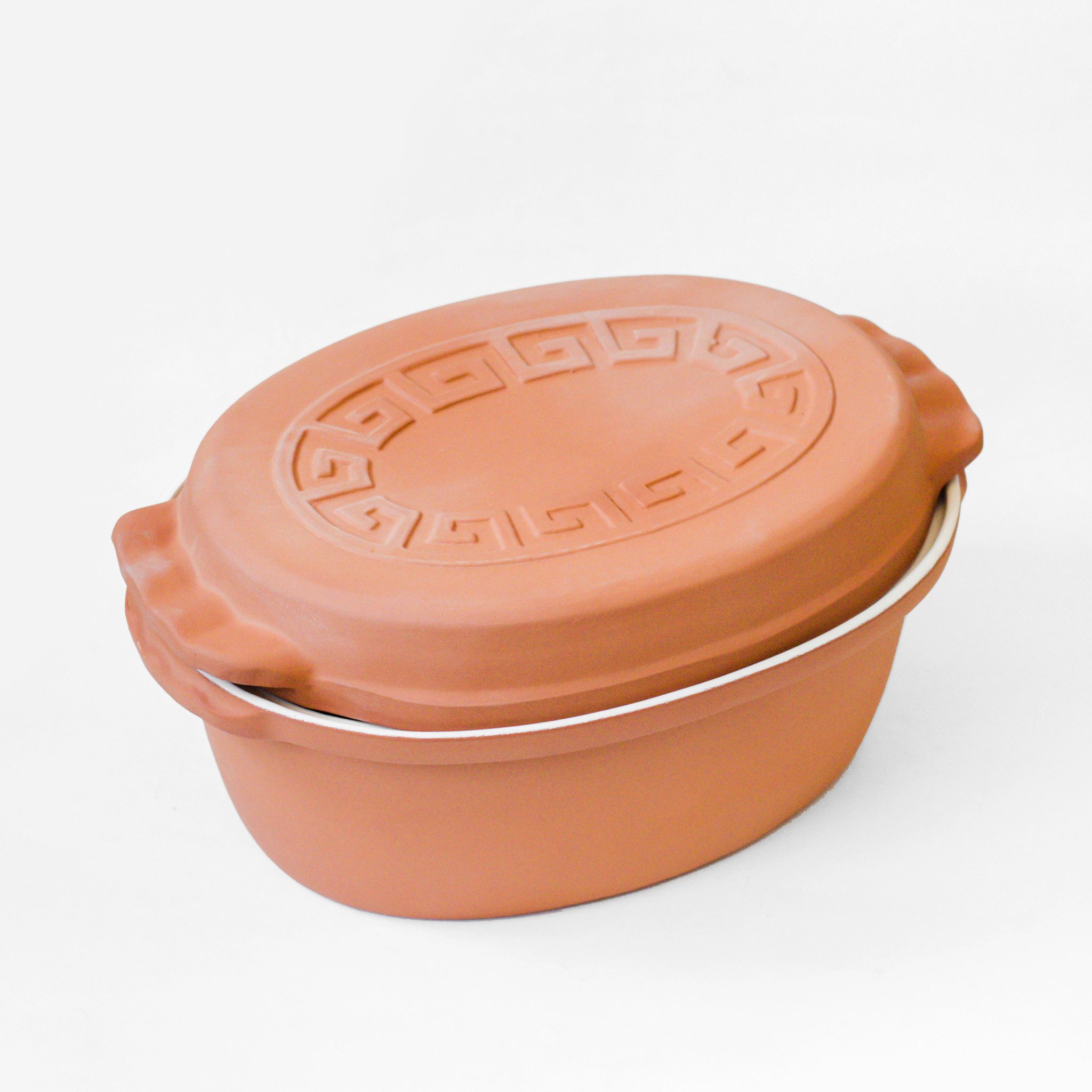 MS-Steinzeug Bratentopf Terrastone Brottopf, Made in EU