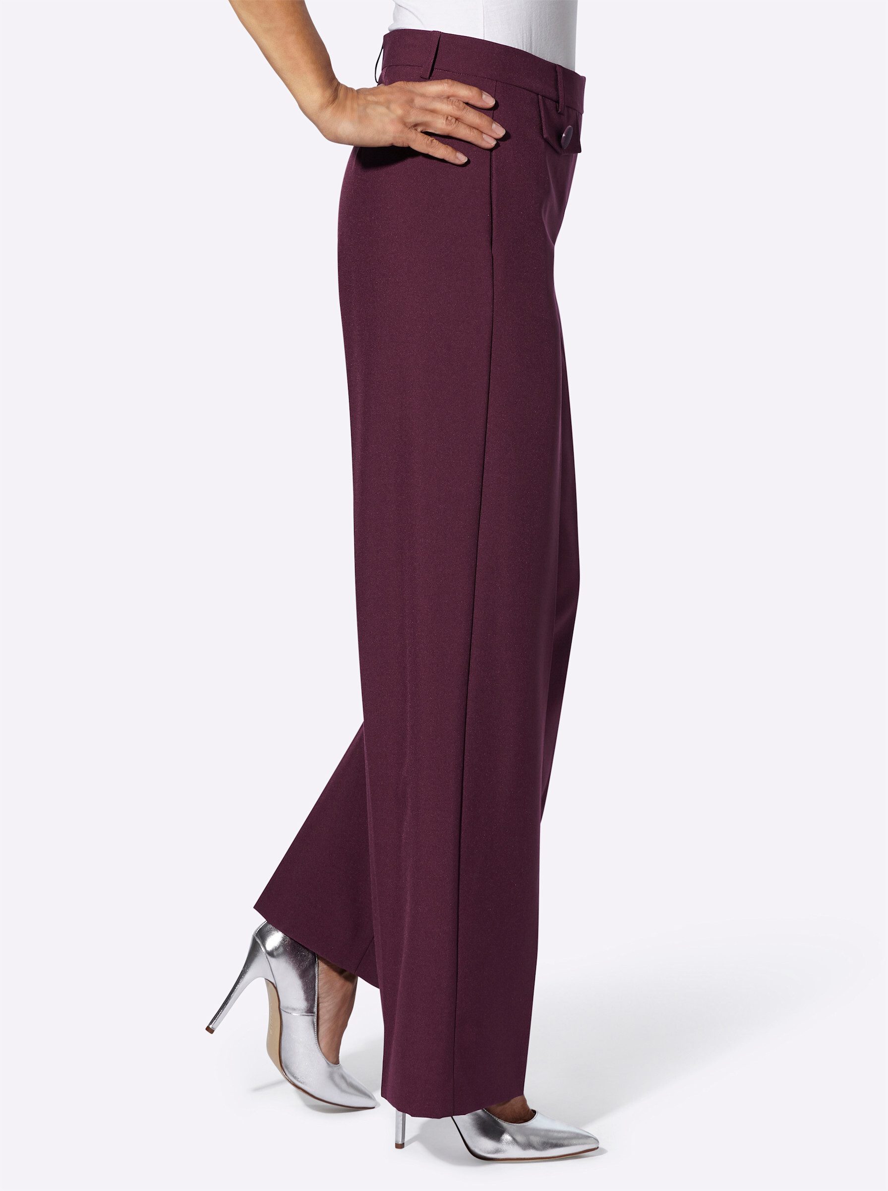 Sieh an! Jerseyhose Hose komfortabel