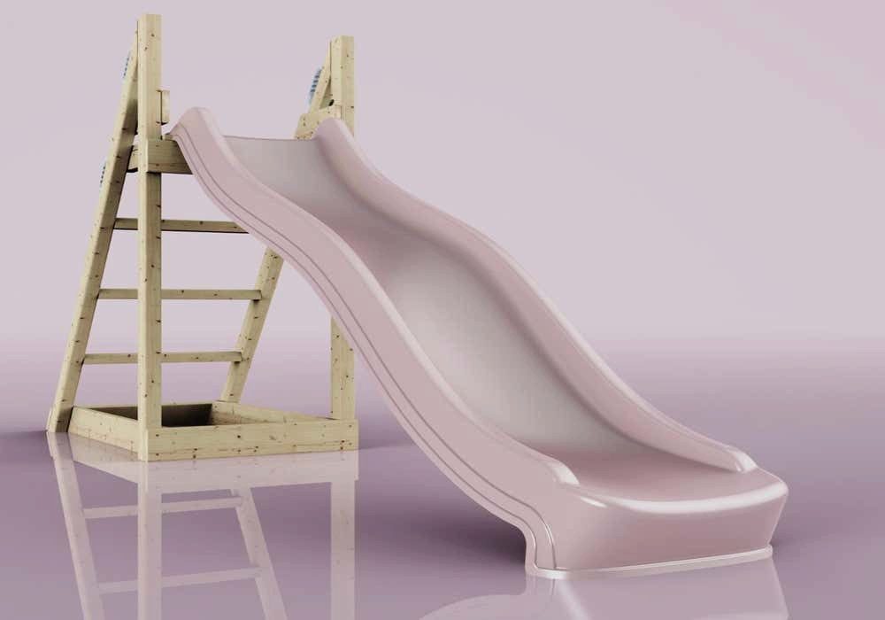 OutdoorToys Rutsche Luchs, aus Holz mit Rutsche