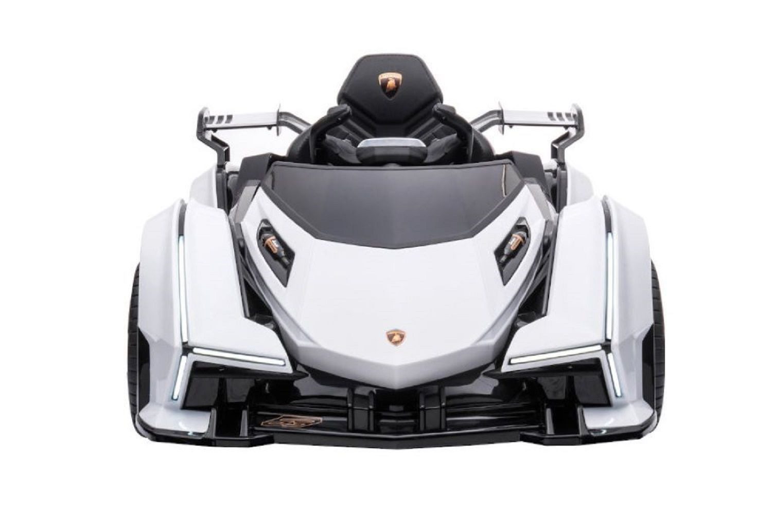 ES-Toys Elektro-Kinderauto Elektroauto Lamborghini V12, Belastbarkeit 40 kg, Vision Gran Turismo Fernbedienung MP3