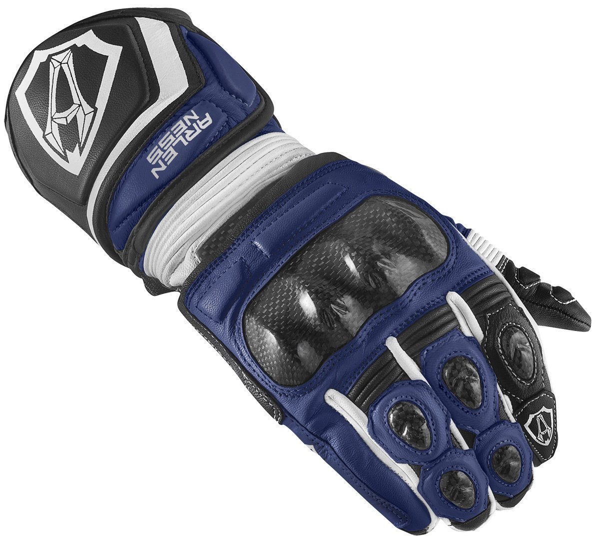 Arlen Ness Motorradhandschuhe Monza 2.0 Motorradhandschuhe Blue/Black/White