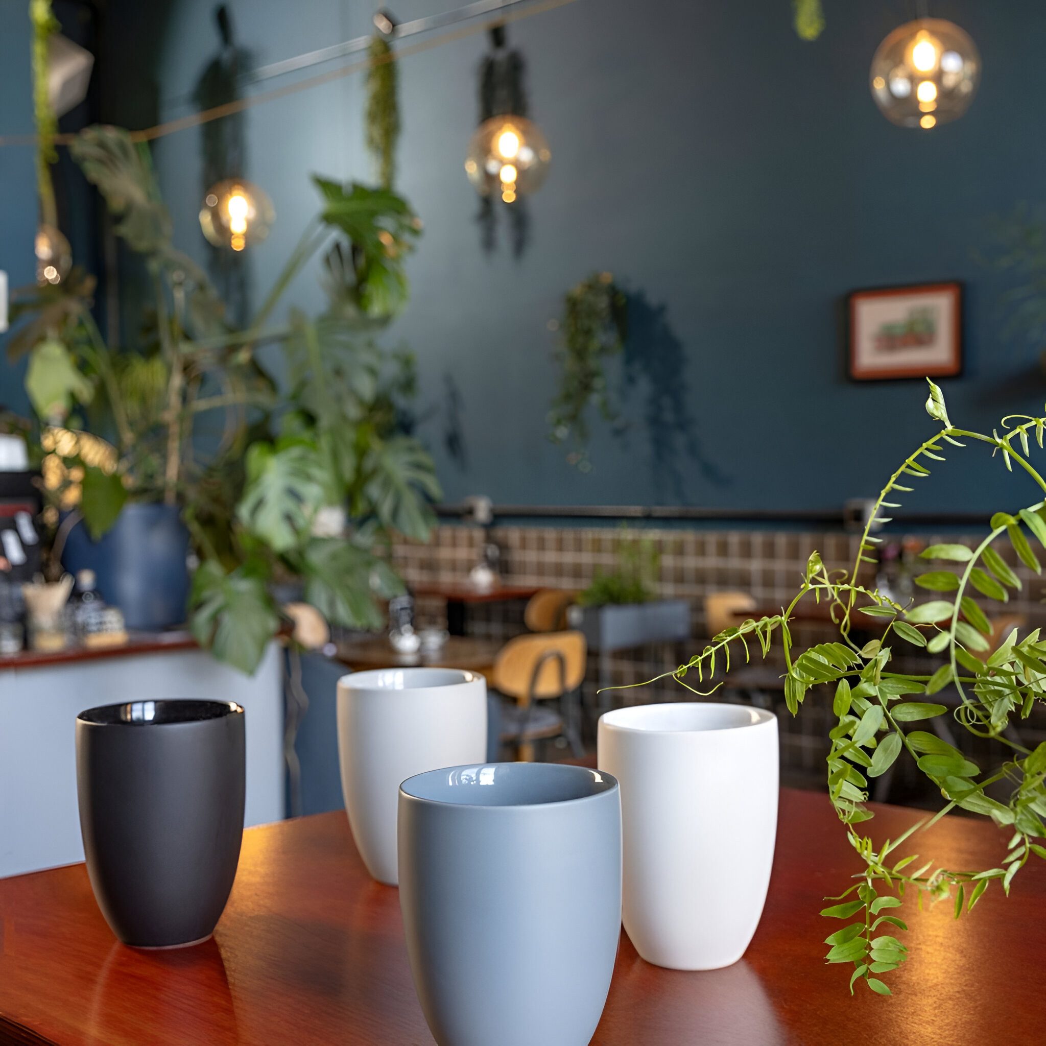 Rosenthal Becher Set 4 Becher doppelwandig - Rosenthal the mug+ Mixed, Porzellan, Lebensmittelkontaktsicher + Mikrowellengeeignet + Spülmaschinenfest