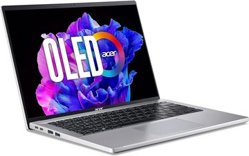 Acer SFG14-71-582W OLED Notebook (Intel Core i5 13500H, Intel Iris Xe Grafik, 512 GB SSD, Full HD 16GB RAM Augenschonender Bildschirm mit schwachem blauem Licht)