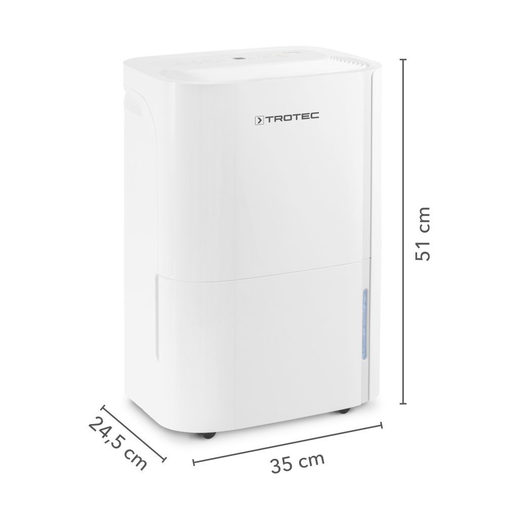TROTEC Luftentfeuchter TTK 66 E, für 125 m³ Räume, Entfeuchtung 24,00 l/Tag günstig online kaufen