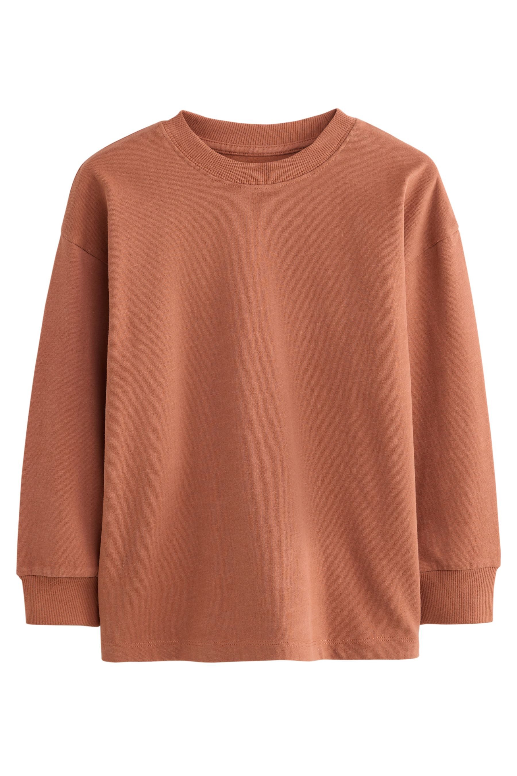 Next Langarmshirt Bequemes Langarm-T-Shirt (1-tlg)