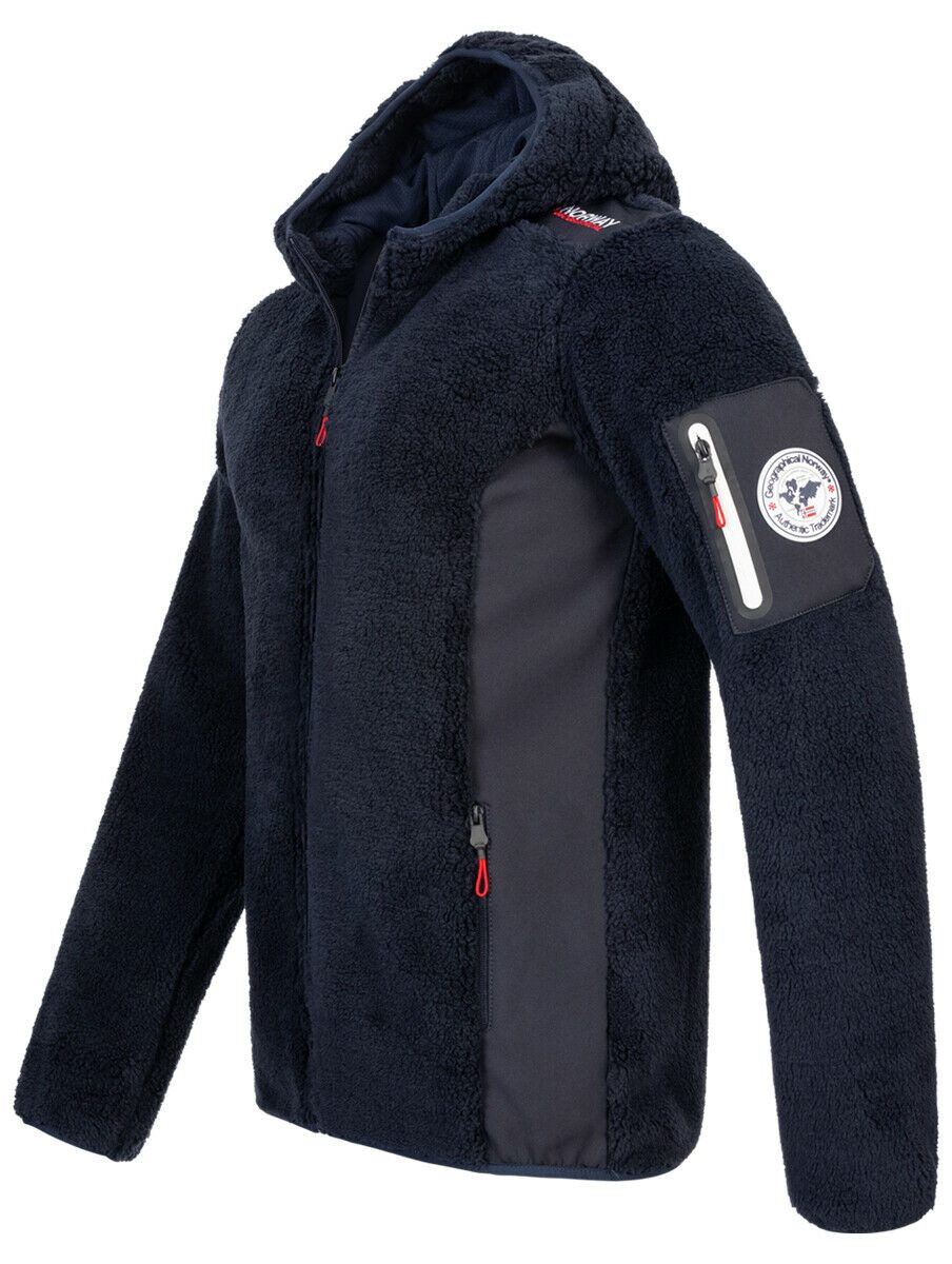 Geographical Norway Fleecejacke Herren Teddy Fleece günstig online kaufen