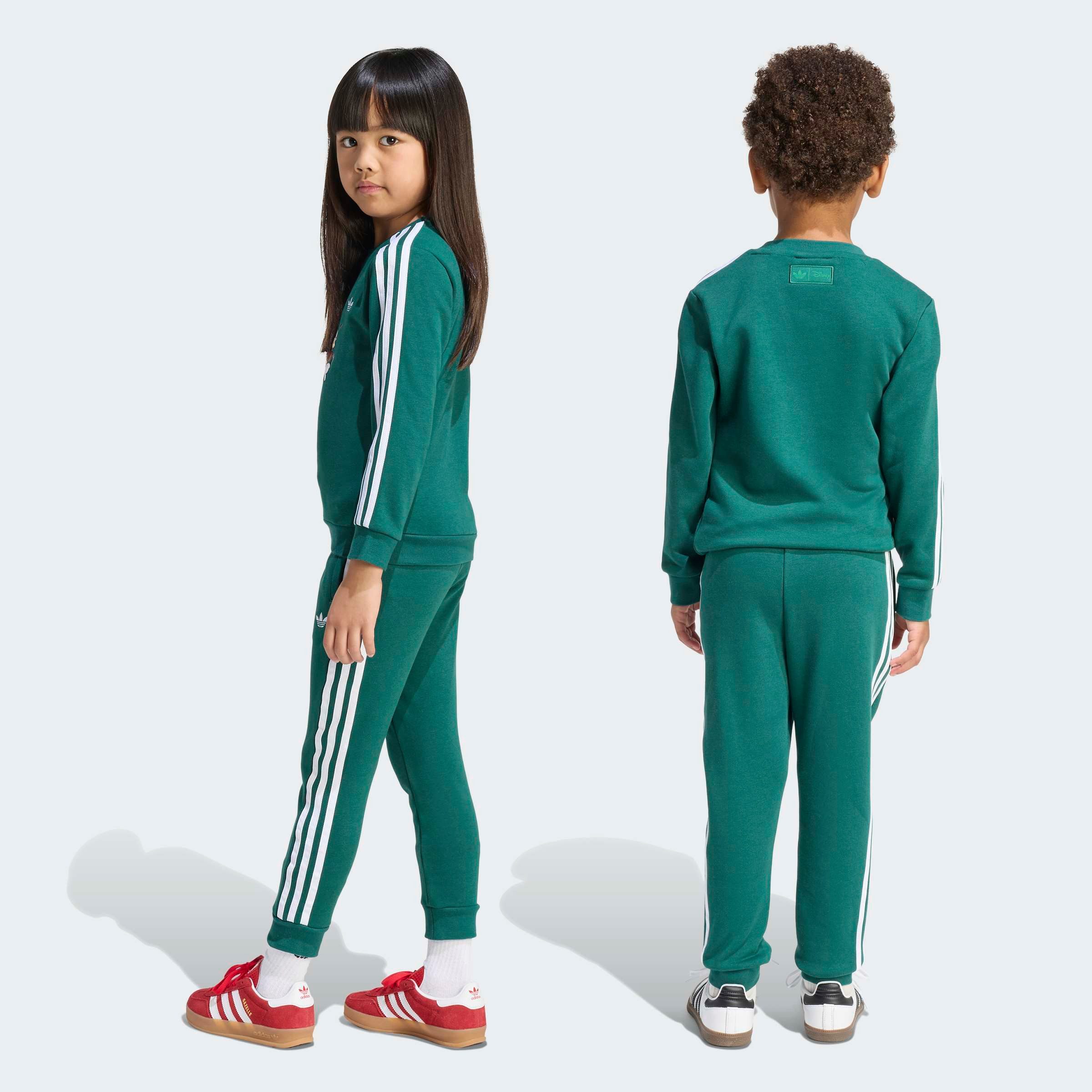 adidas Originals T-Shirt & Shorts CREW SET für Kinder, aus Baumwolle