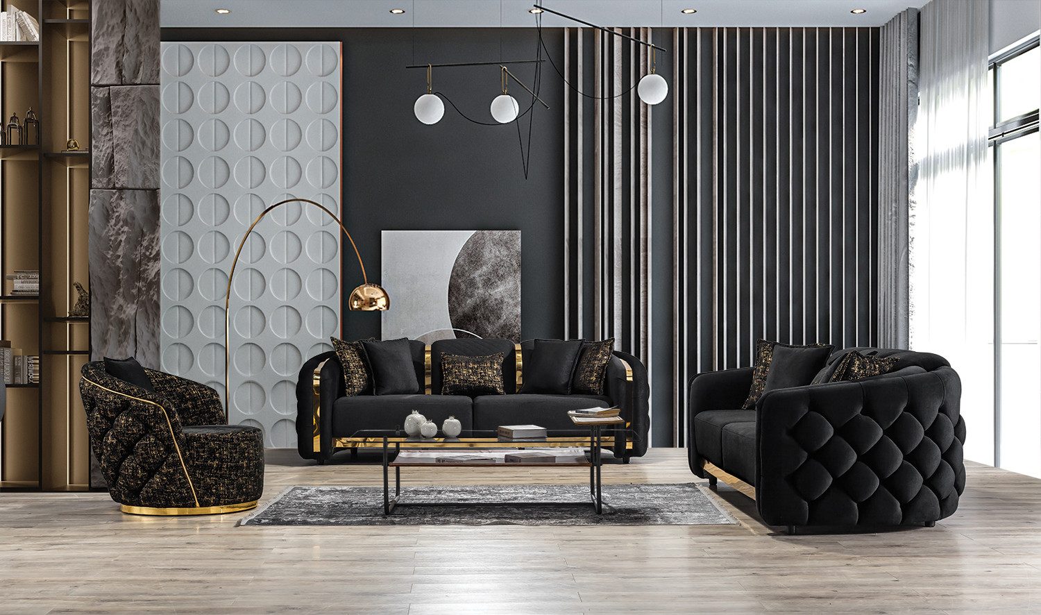 Viva Möbel Sofa MILAN, Luxus und günstig online kaufen