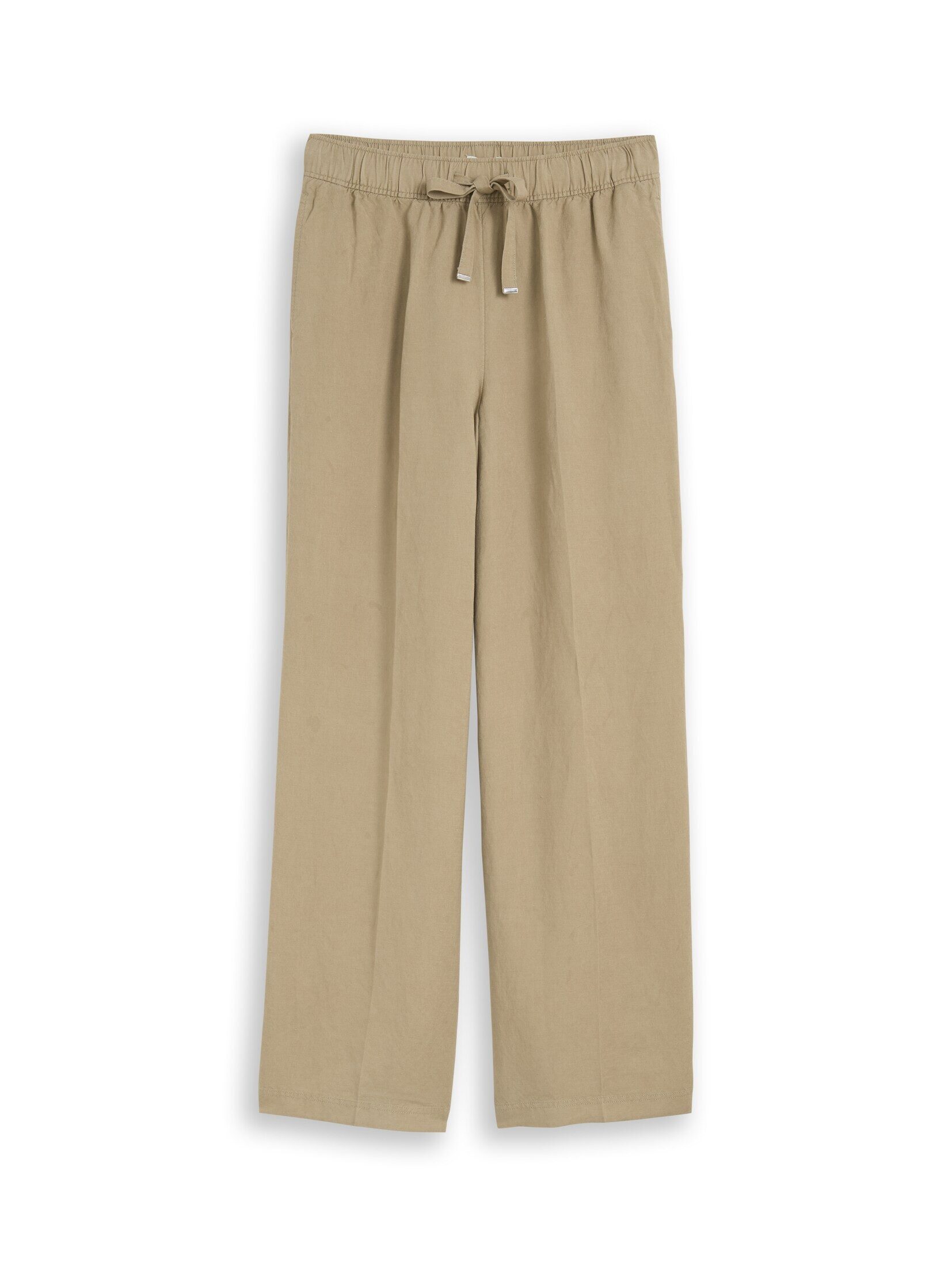 TOM TAILOR Stoffhose Hosen & Chino Loose Fit Hose mit Leinenanteil