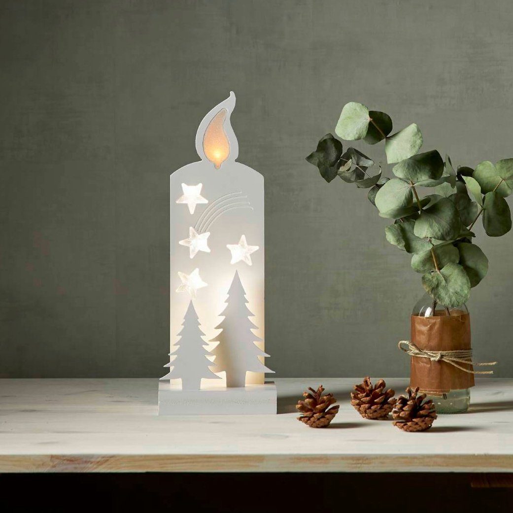 STAR TRADING LED Dekolicht Dekoleuchte Grandy, LED Dekoleuchte,Grandy', Wei günstig online kaufen