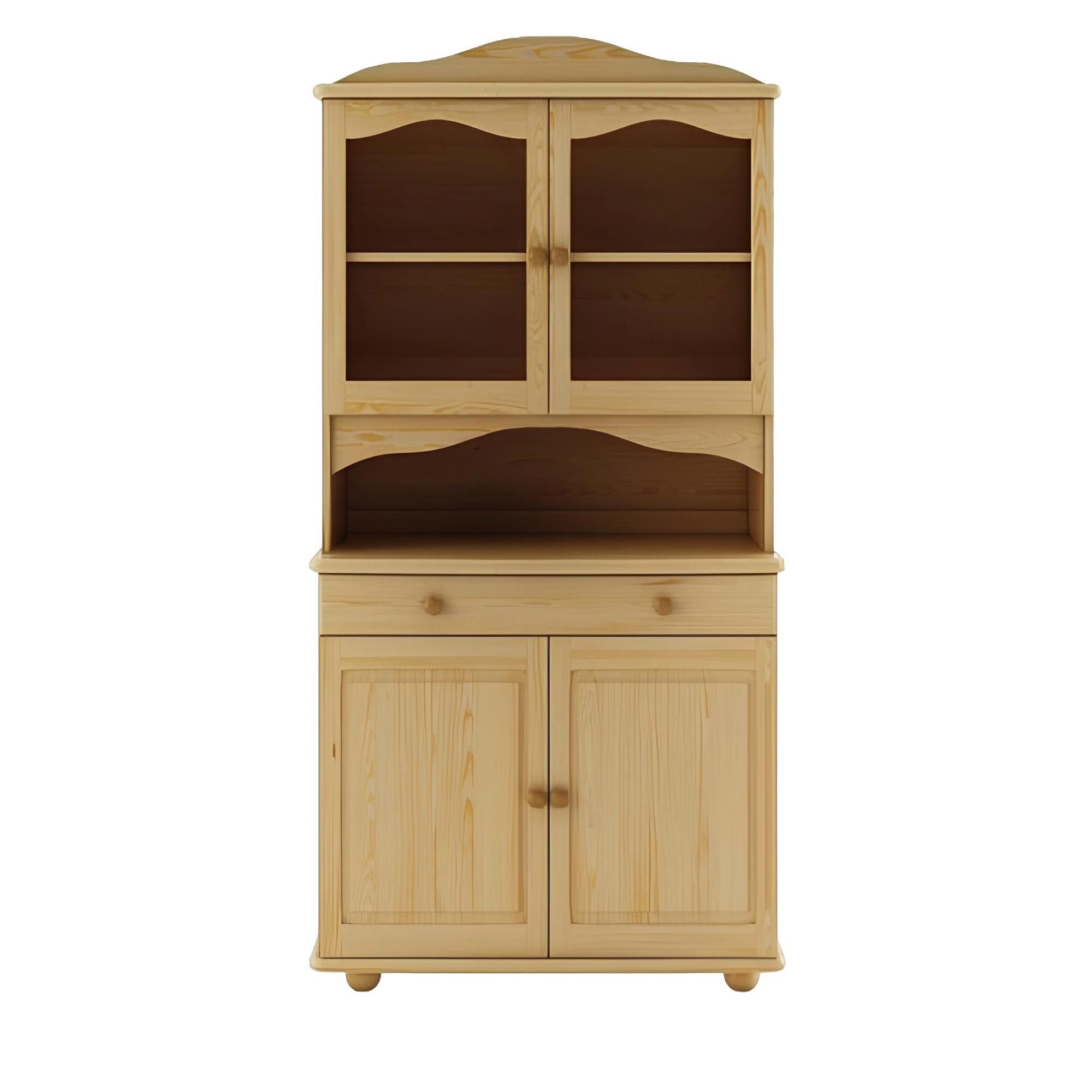 Xlmoebel Anrichte Neu - Klassische Vitrine Schrank für das Wohnzimmer, elegante (Buffet), Hergestellt in Europa