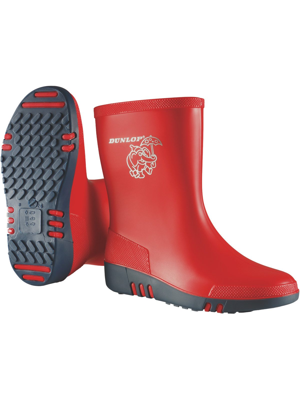 K131510 Mini rot/blau Gummistiefel