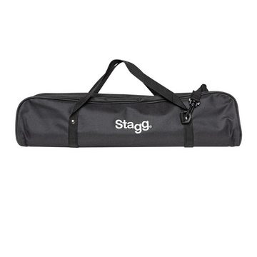 Stagg Schwarz, Kunststoff, Melodica mit 37 Tasten und schwarzer Tasche Melodica