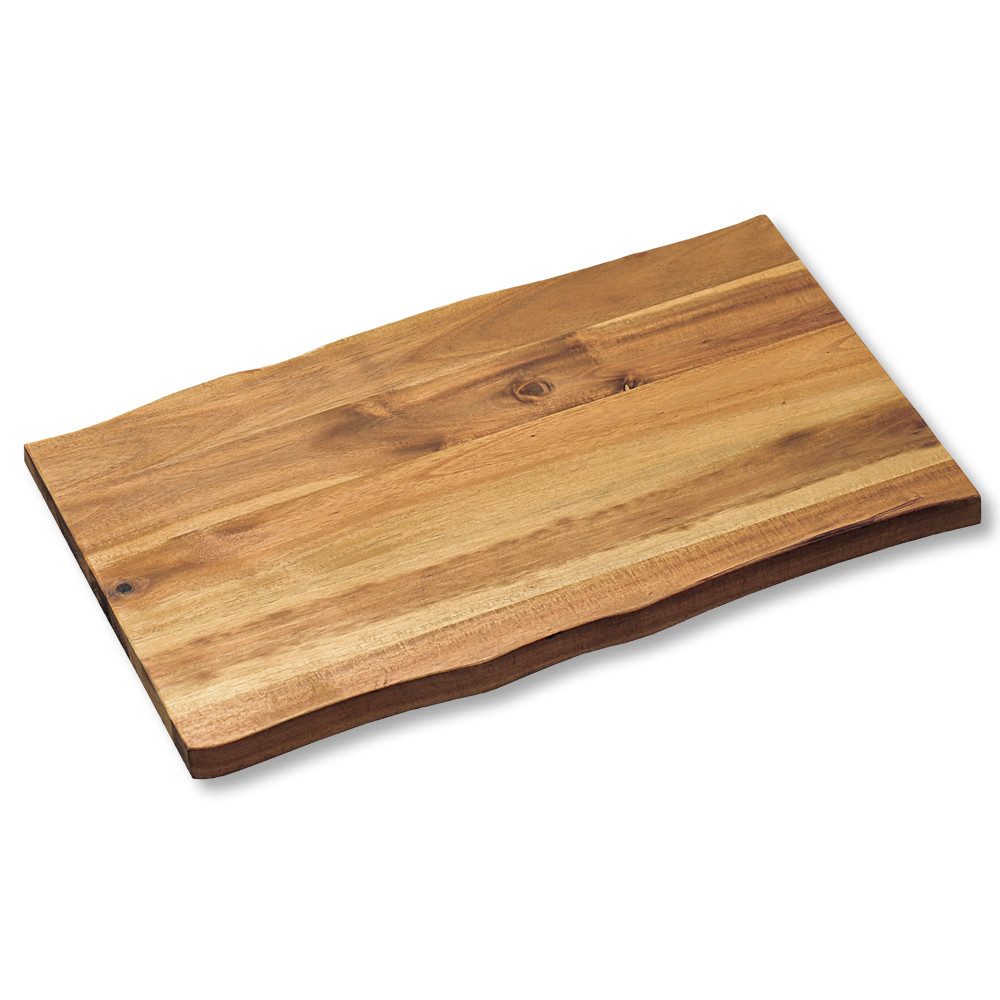 KESPER® Schneidebrett Servierbrett, Massivholz, (1-St), aus FSC-zertifiziertem Akazienholz
