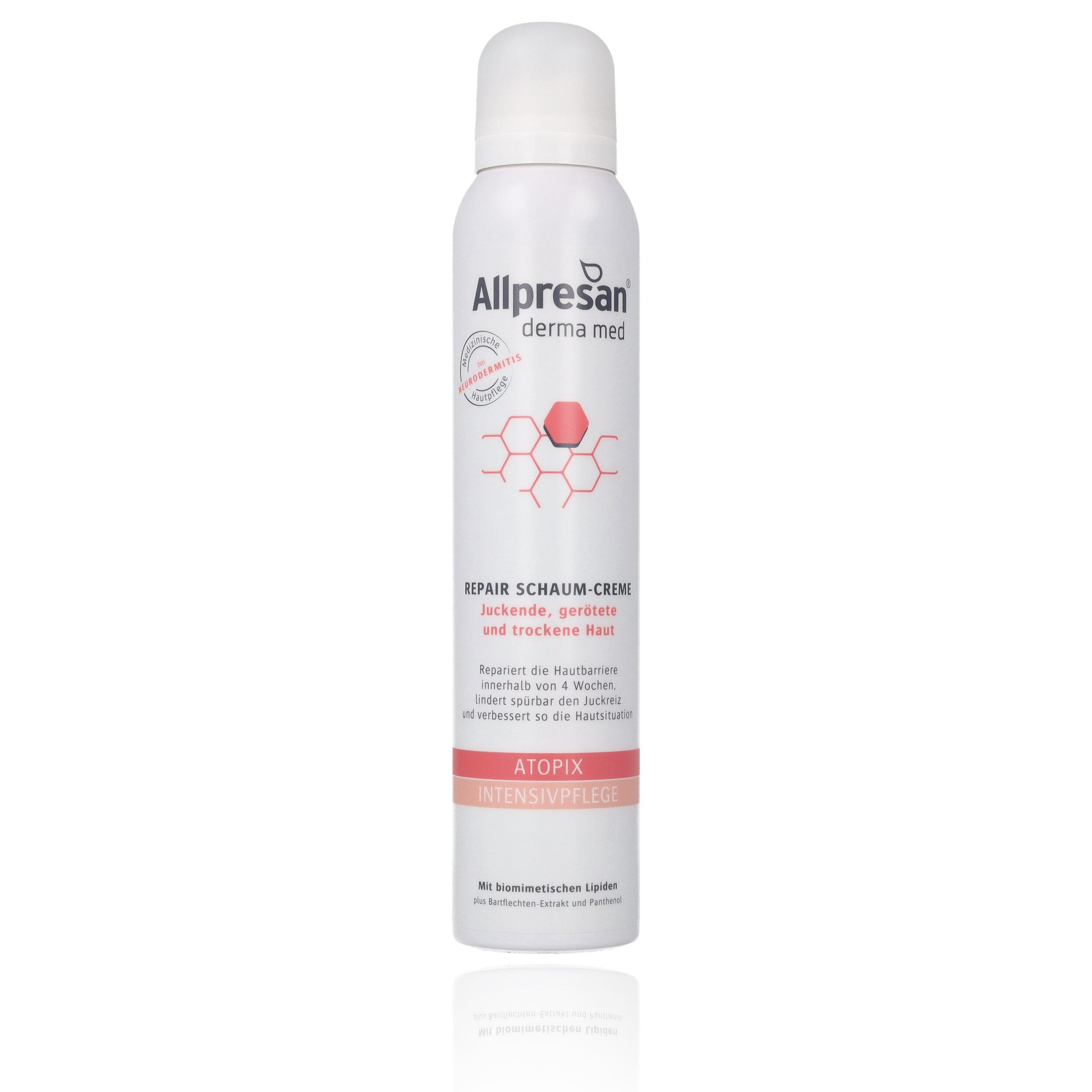 Hautcreme Allpresan derma med Repair Schaum-Creme ATOPIX Intensivpflege 200ml