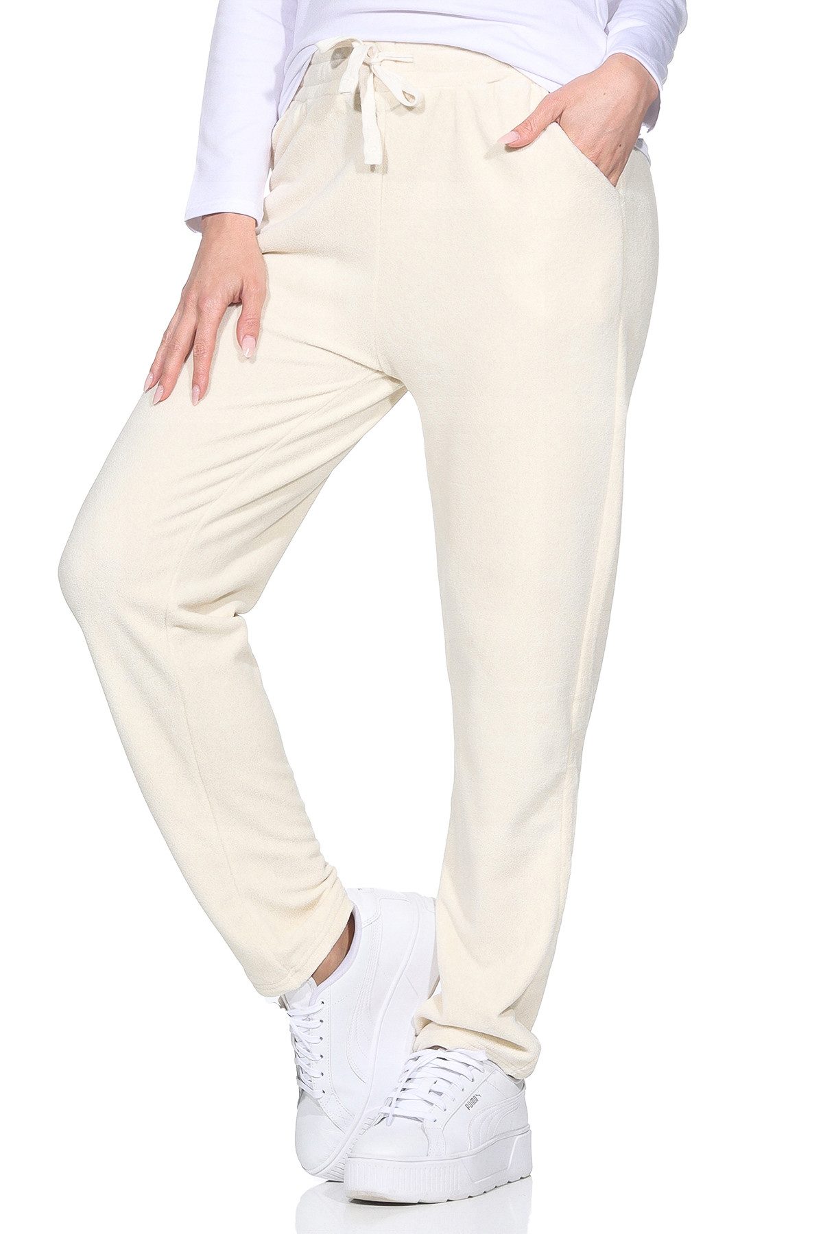 OriginalYou Fleecehose Schlupfhose Damen Fleecehosen bequeme günstig online kaufen