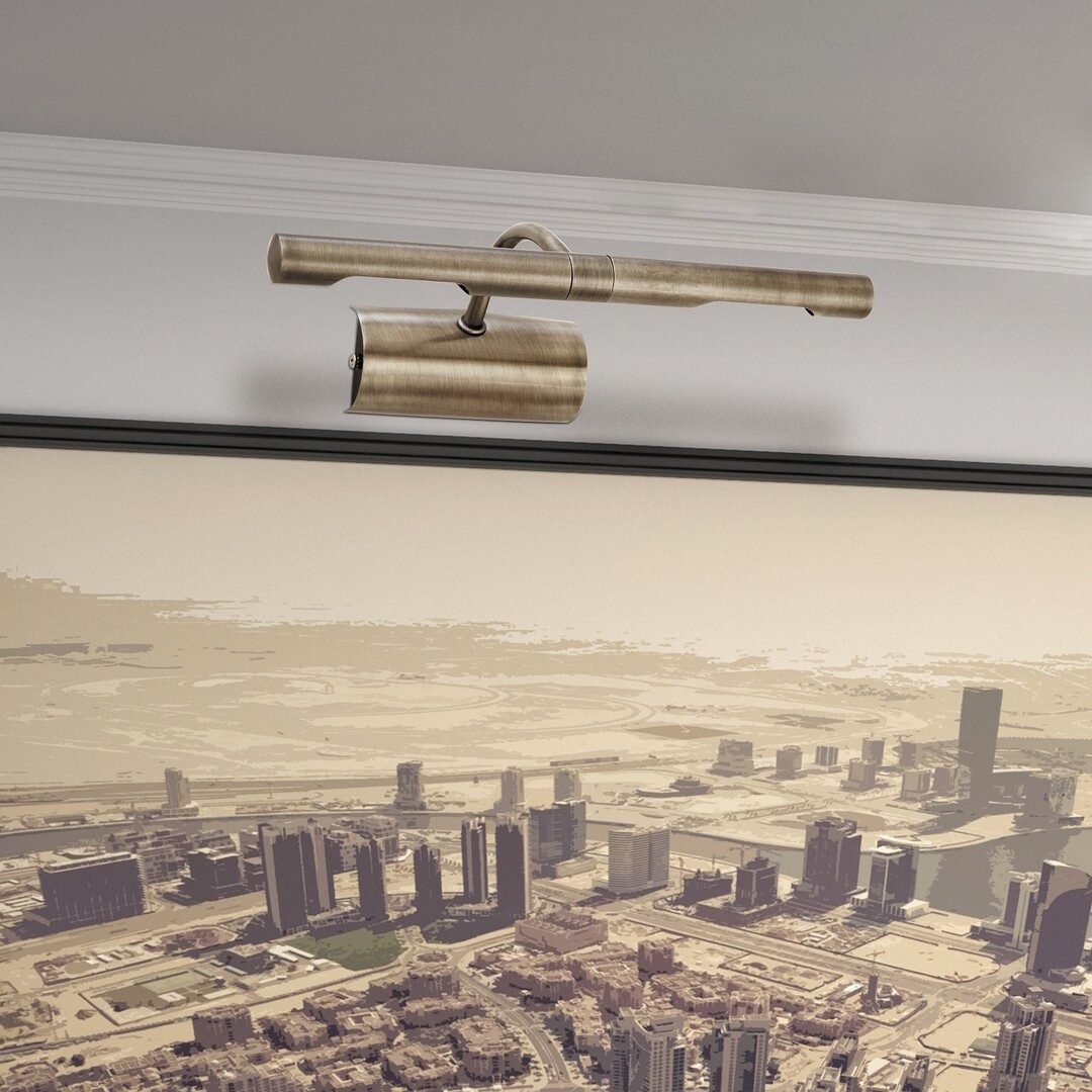 Rabalux Spiegelleuchte "Picture light-Picture light" 2-flammig, Metall, bro günstig online kaufen