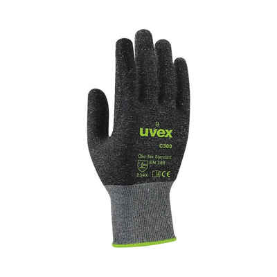 Uvex Schnittschutzhandschuhe »C300 dry« Größe 9, mit uvex Bamboo TwinFlex® Technology