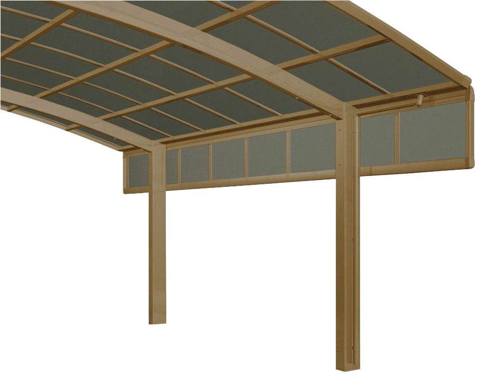 Ximax Carport-Seitenwand, BxH:491x100 Module-bronze, und Linea cm, Portoforte 2 Carports für