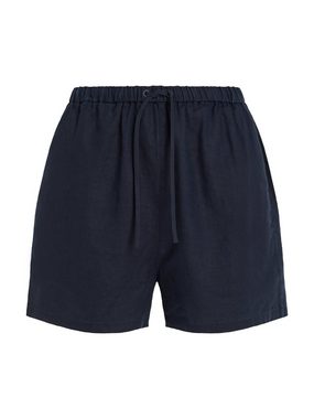 Tommy Hilfiger Shorts PULL ON CASUAL LINEN SHORT mit Logostickerei