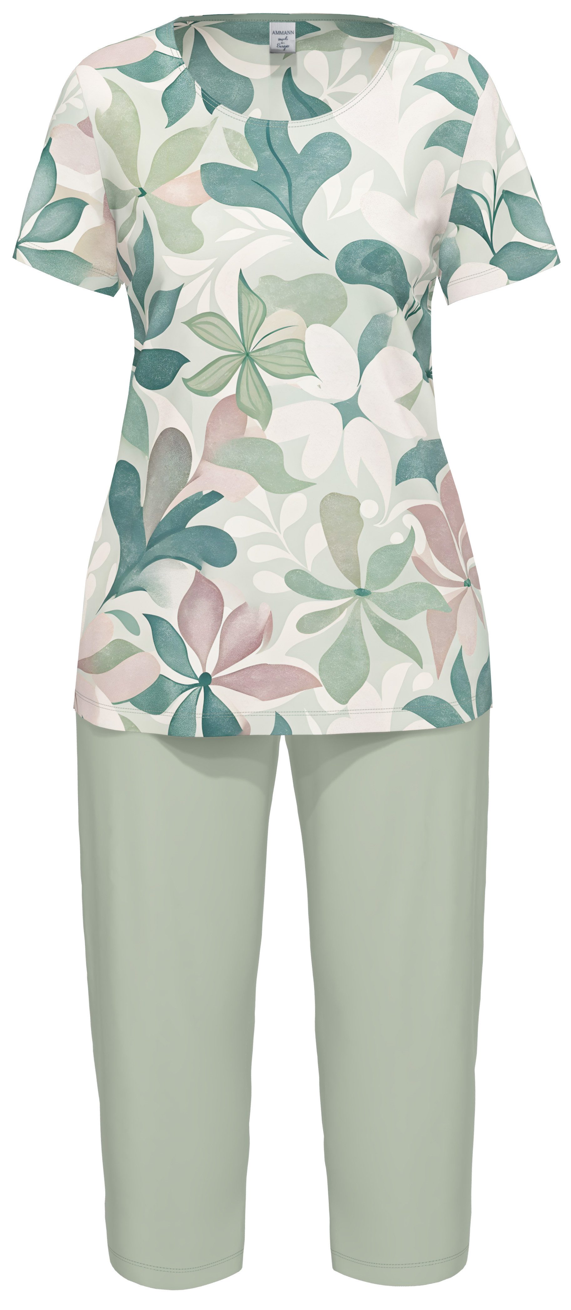 Ammann Schlafanzug GOTS PYJAMA 3/4