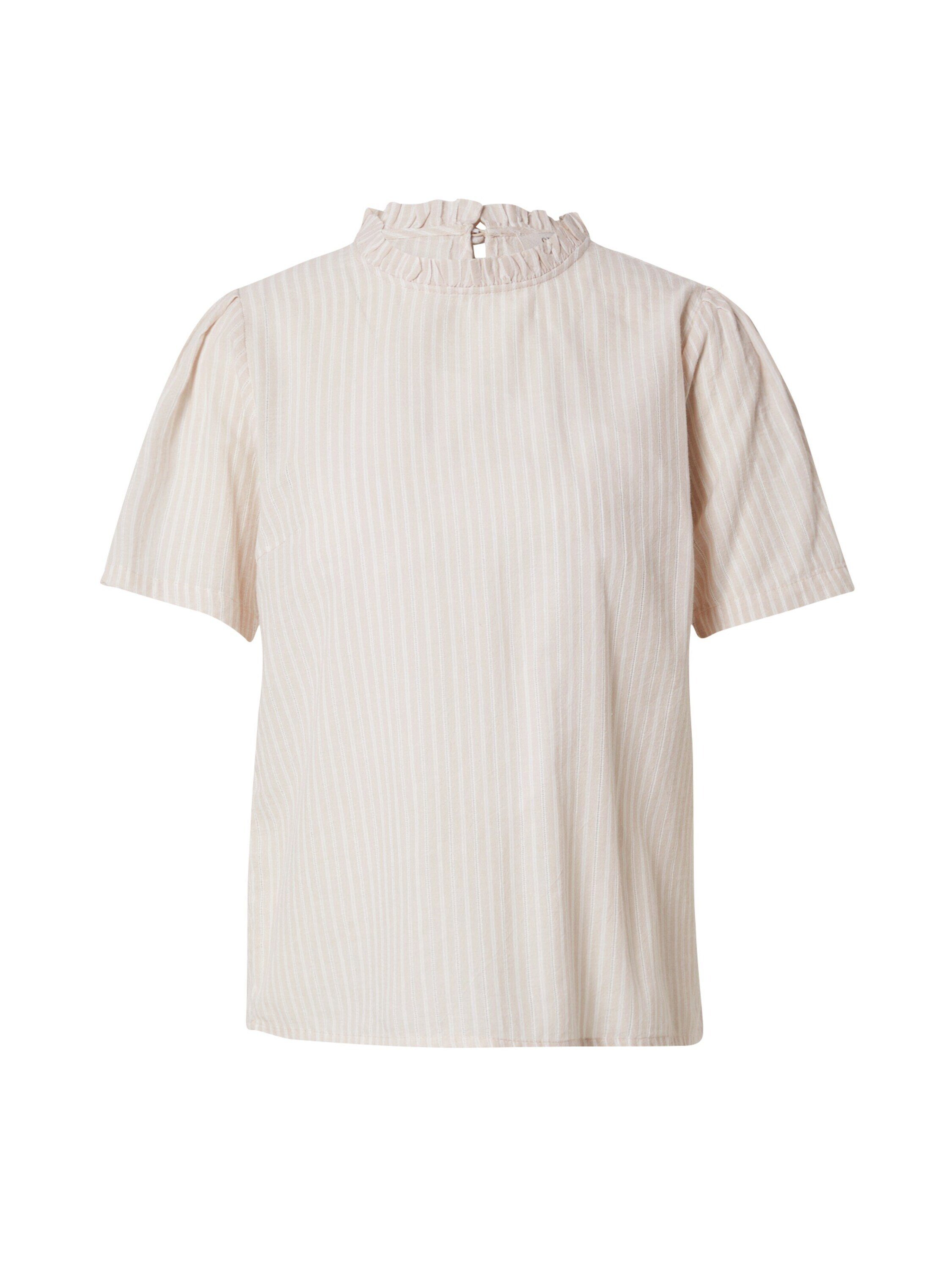 Cream Kurzarmbluse Katinka (1-tlg) Drapiert/gerafft