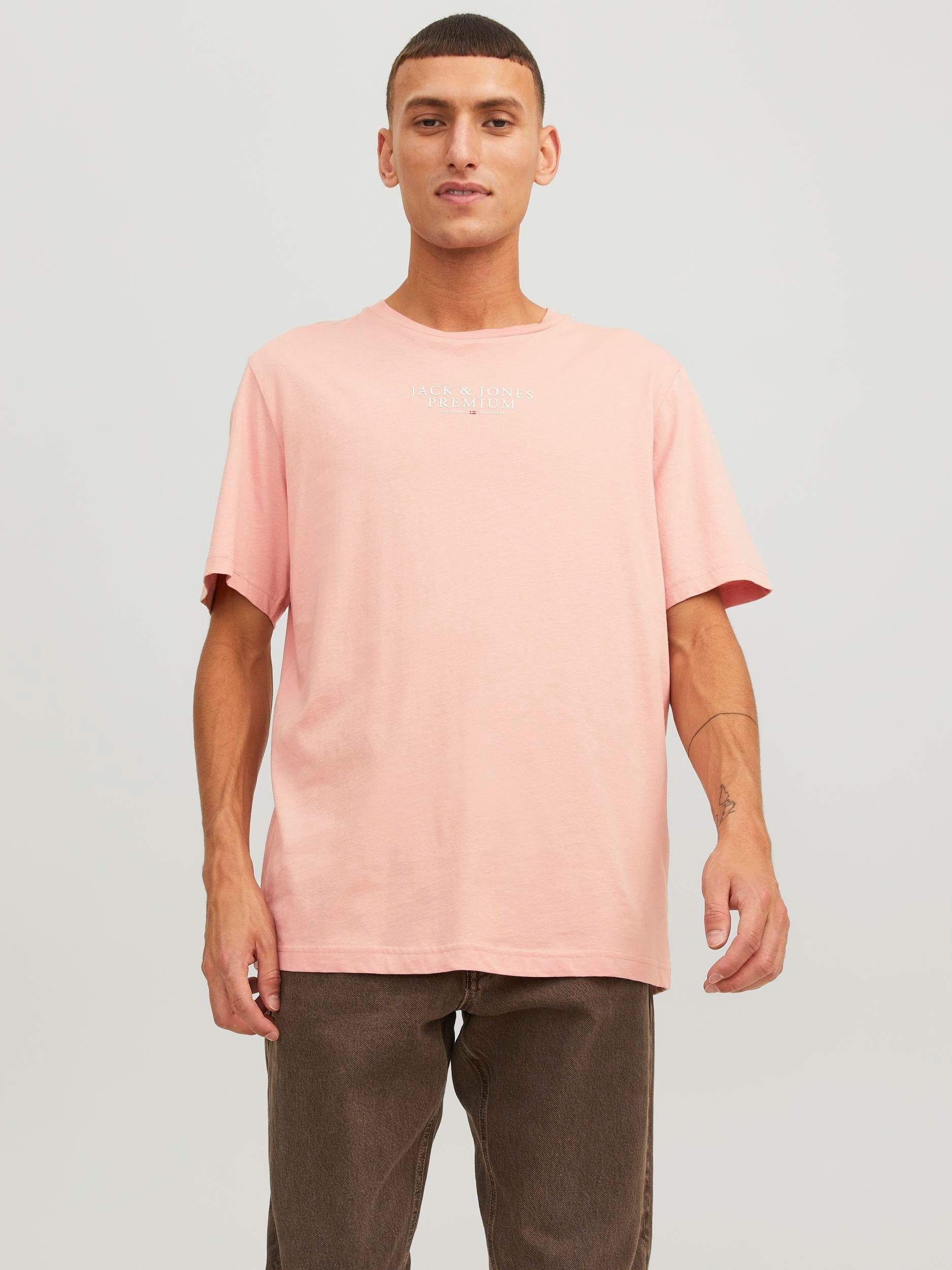 Rundhalsshirt JPRBLUARCHIE misty Jones & Jack NECK TEE CREW rose