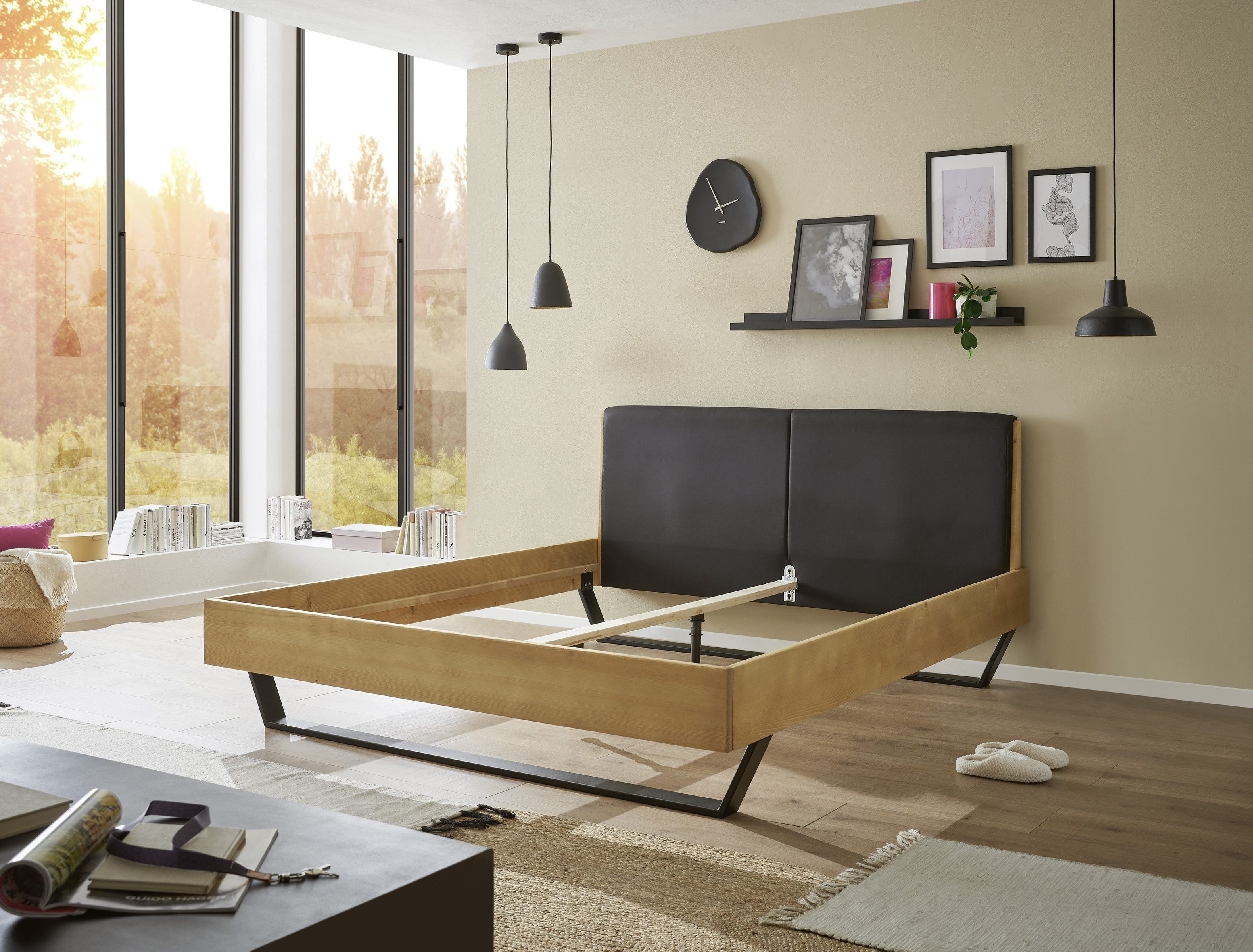 Schlafkontor Bett 186 x 96 x 214 cm (B/H/T)