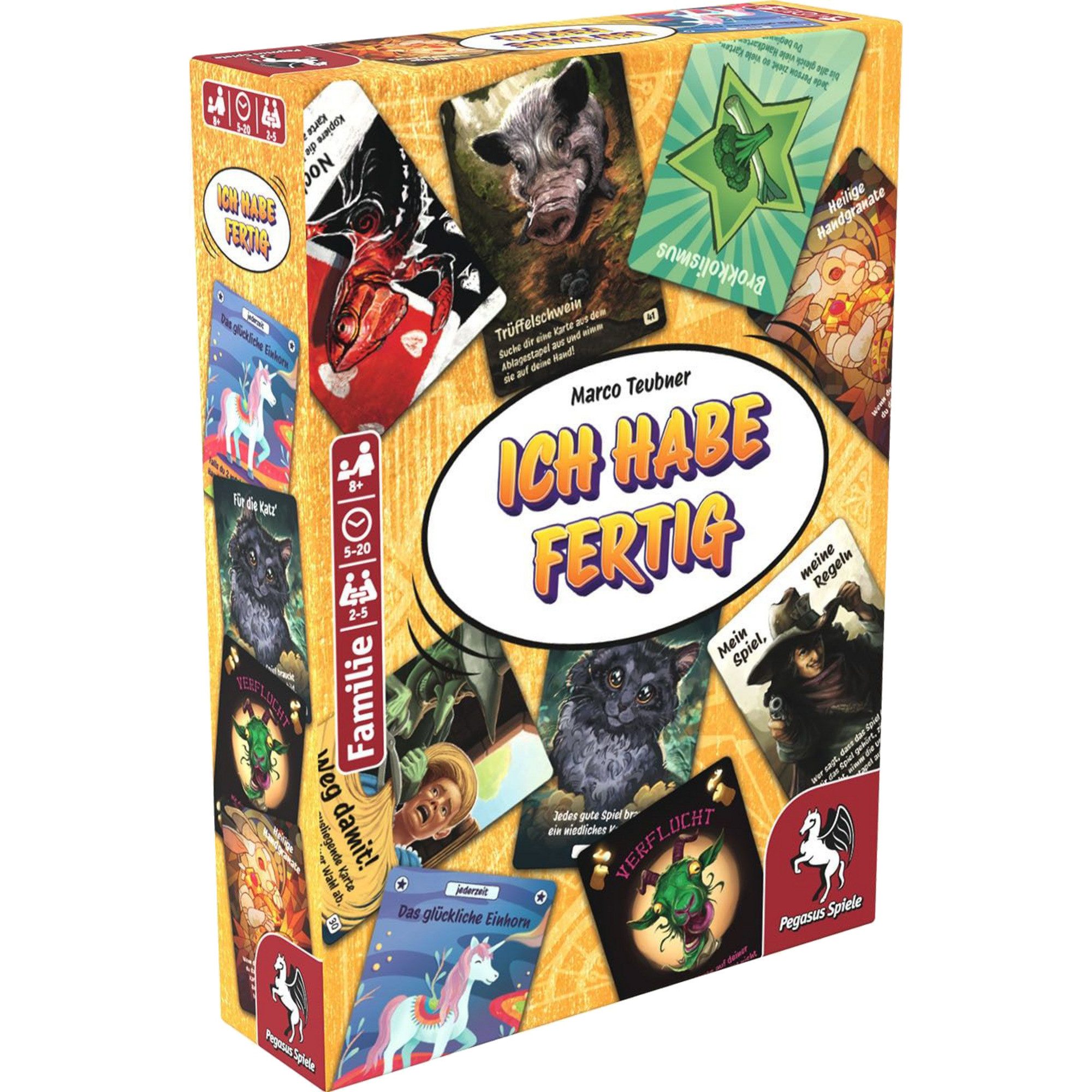 Pegasus Spiel Pegasus ICH HABE FERTIG, Kartenspiel