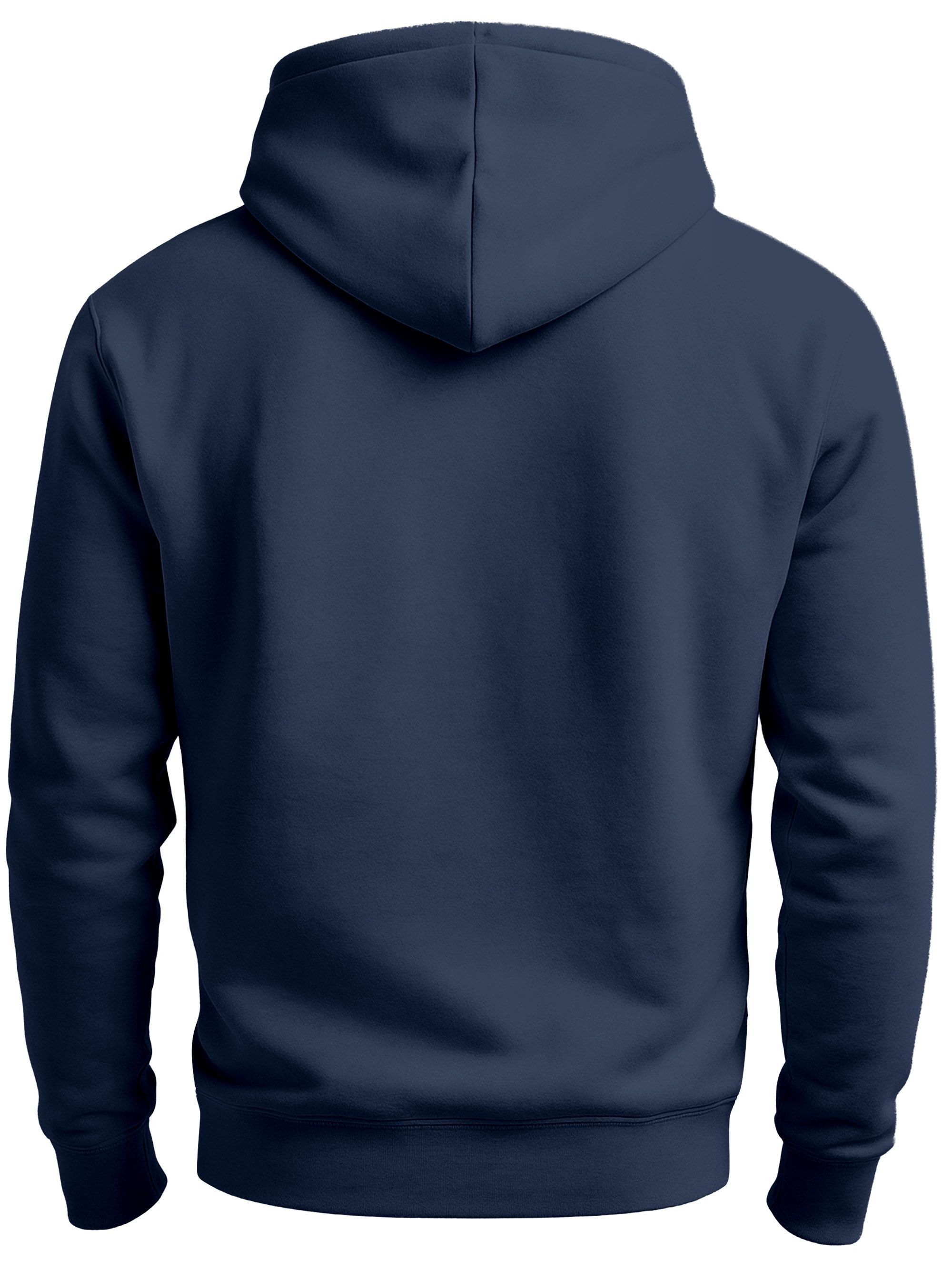 Neverless Sweatjacke Herren Sweatjacke mit Kapuze Print Norwegen Norway Zipjacke – Bild 4 von 5