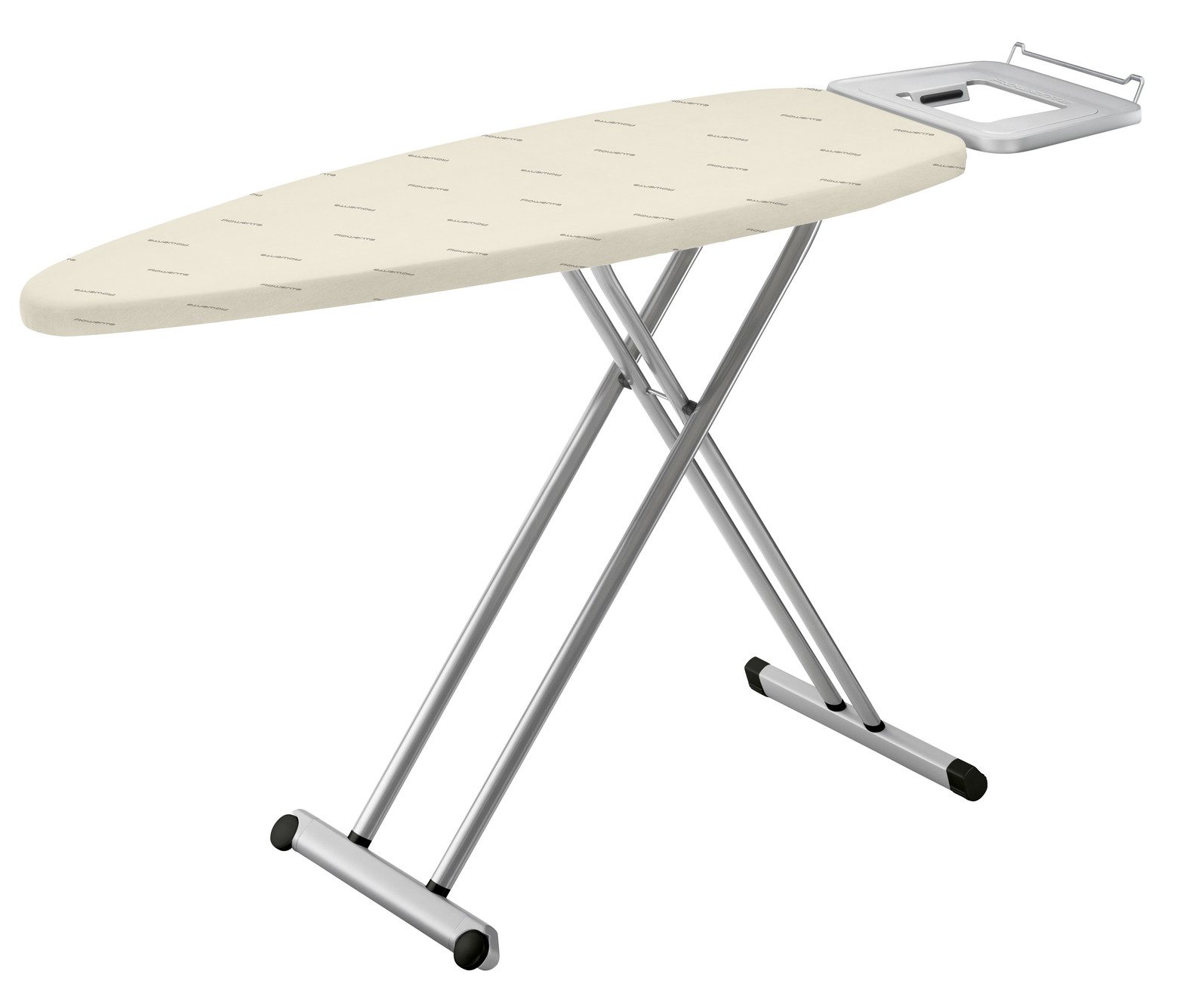 Rowenta Bügelbrett Pro Comfort, Bügelfläche 47x130 cm, extra-stabiles Design, bis zu 40 kg belastbar, höhenverstellbar