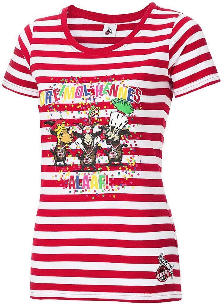 1. FC Köln T-Shirt T-Shirt Hennes Alaaf