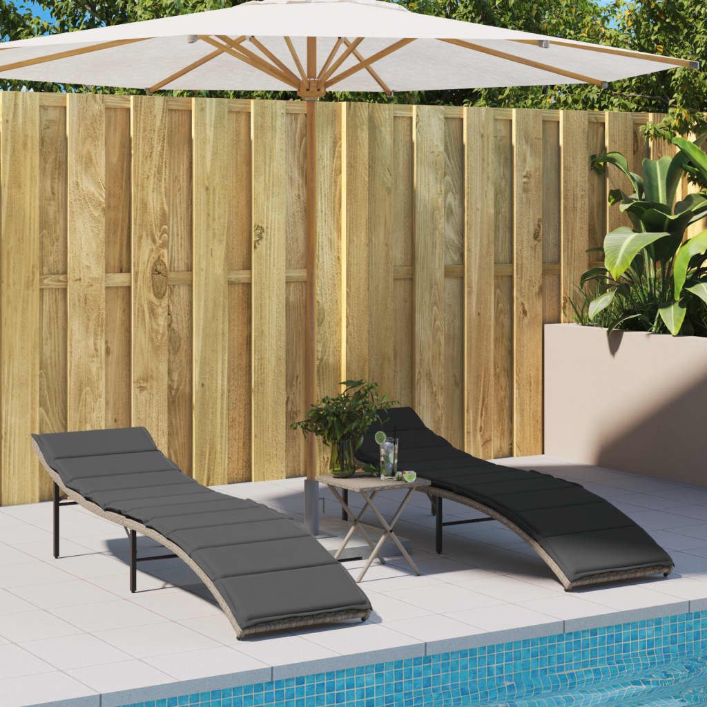vidaXL Gartenliege Sonnenliegen 2 Stk. mit günstig online kaufen