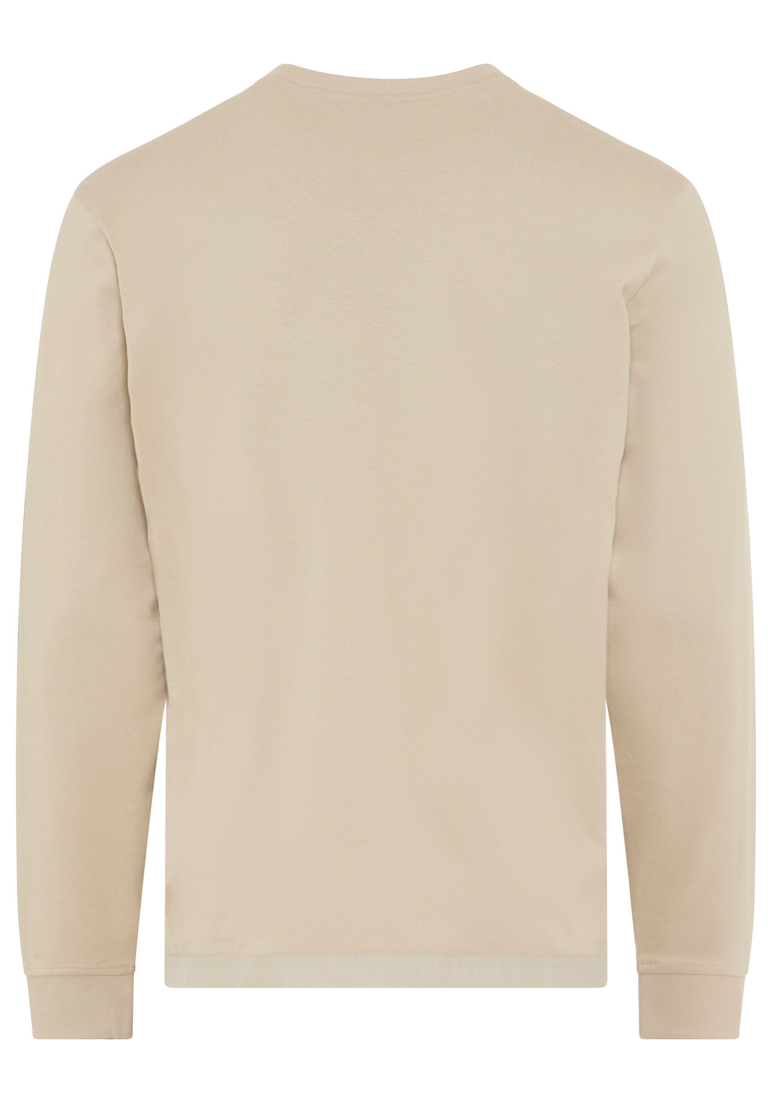 BOSS ORANGE Langarmshirt Te protective Rundhalsausschnitt, Brusttasche, rel günstig online kaufen