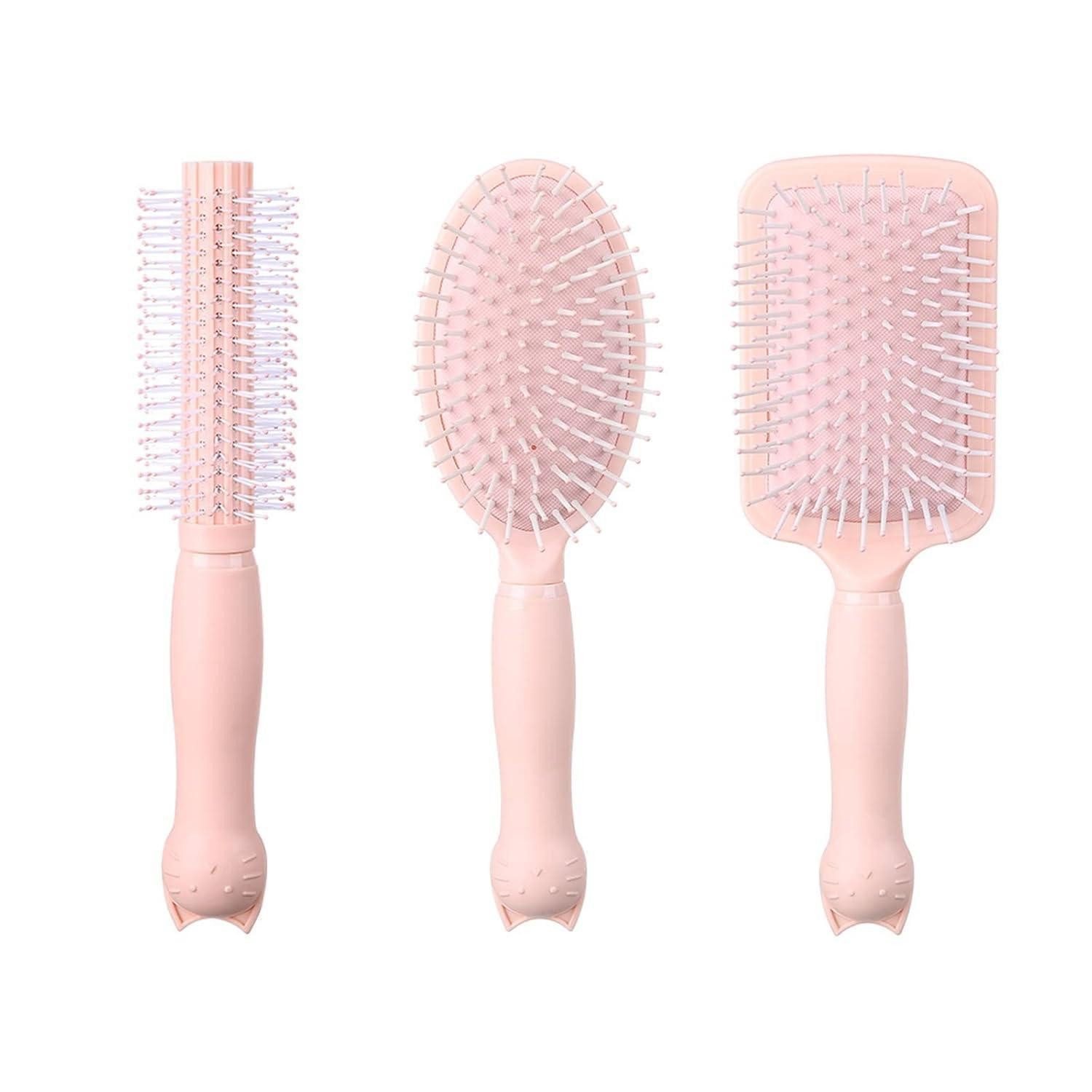 Haarbürsten-Set Haarbürsten-Set Frauen Männer Kinder Haarbürste nassen trockenen Haare