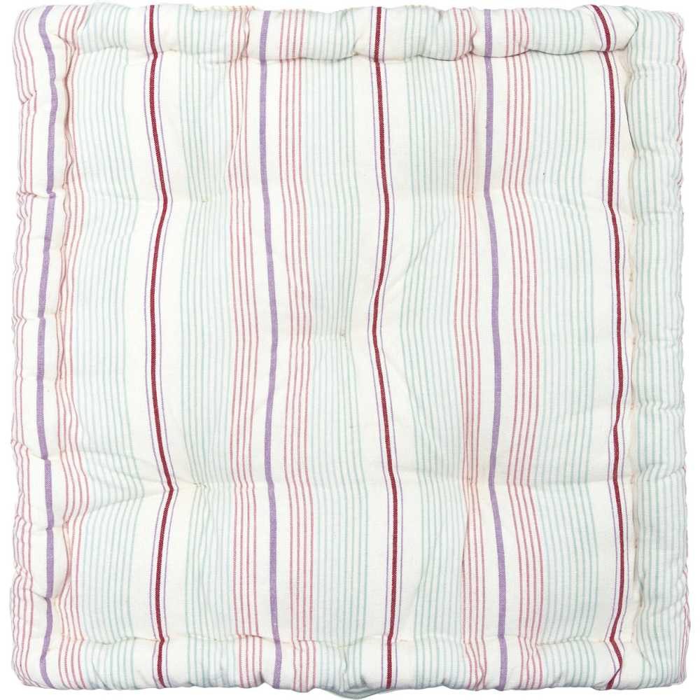 Greengate Подушки Greengate Подушки Box Kissen DIVIA Weiß mit Streifen 50x50