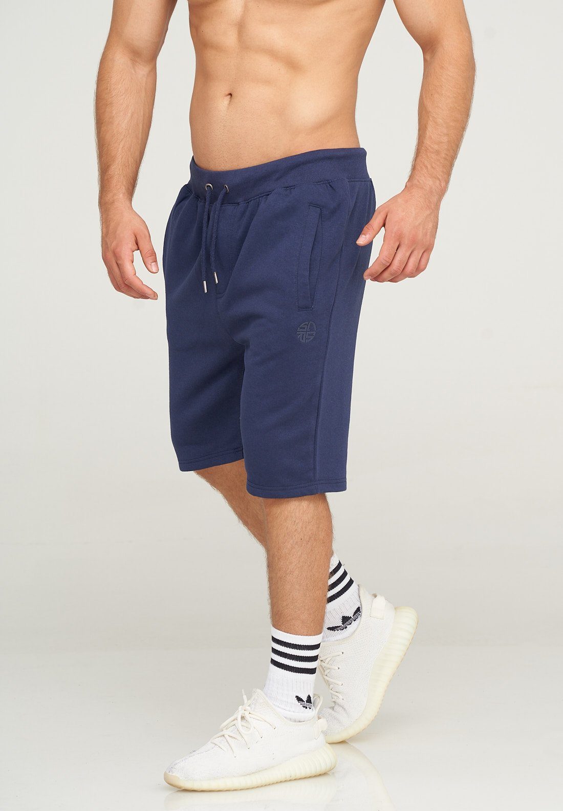 SOULSTAR Shorts CHICAGO mit praktischen Eingrifftaschen blau