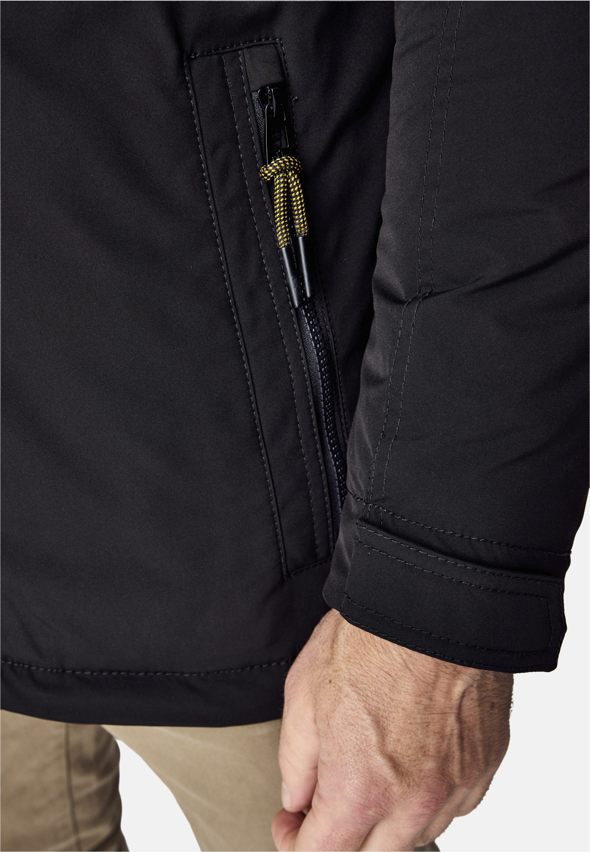 New Canadian Outdoorjacke CO-3 mit Fleece-Einsatz am Innenkragen