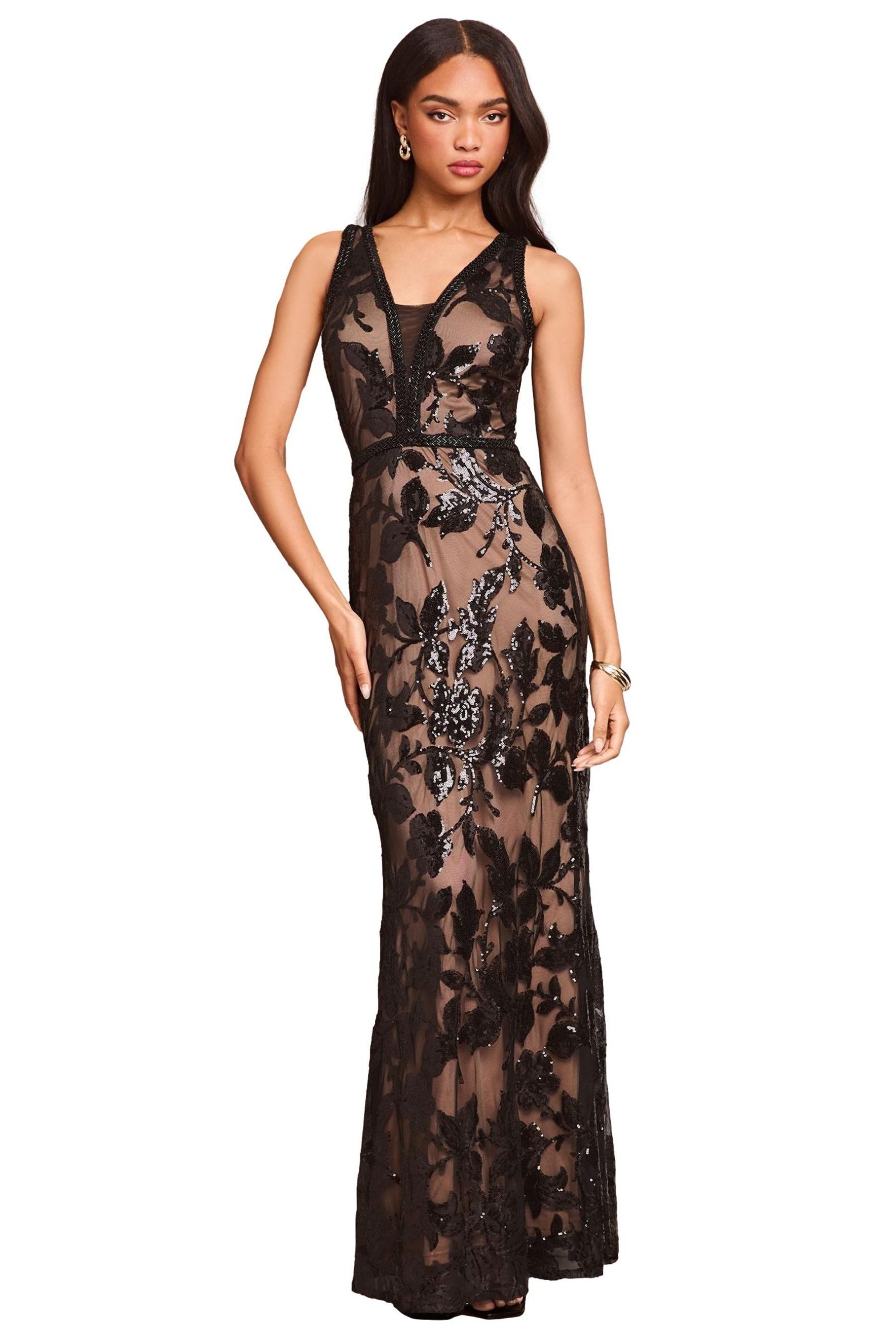 Maxikleid Lipsy Premium-Maxikleid mit Pailletten