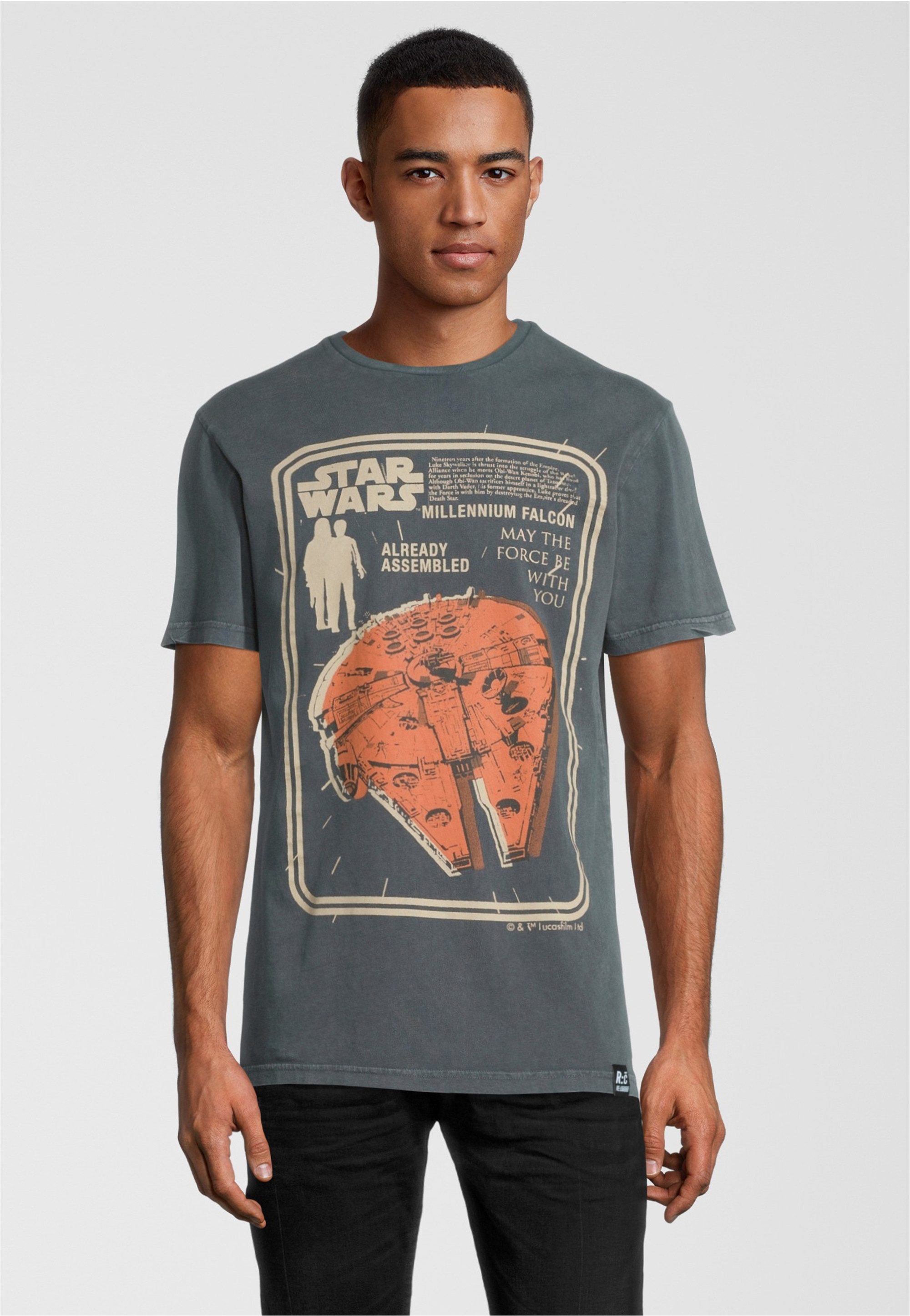T-Shirt Star Wars Millenium Falcon Assembled