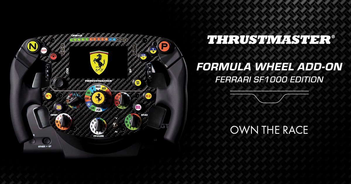 Thrustmaster Formula Wheel AddOn Ferrari SF1000 Edition Gaming-Lenkrad