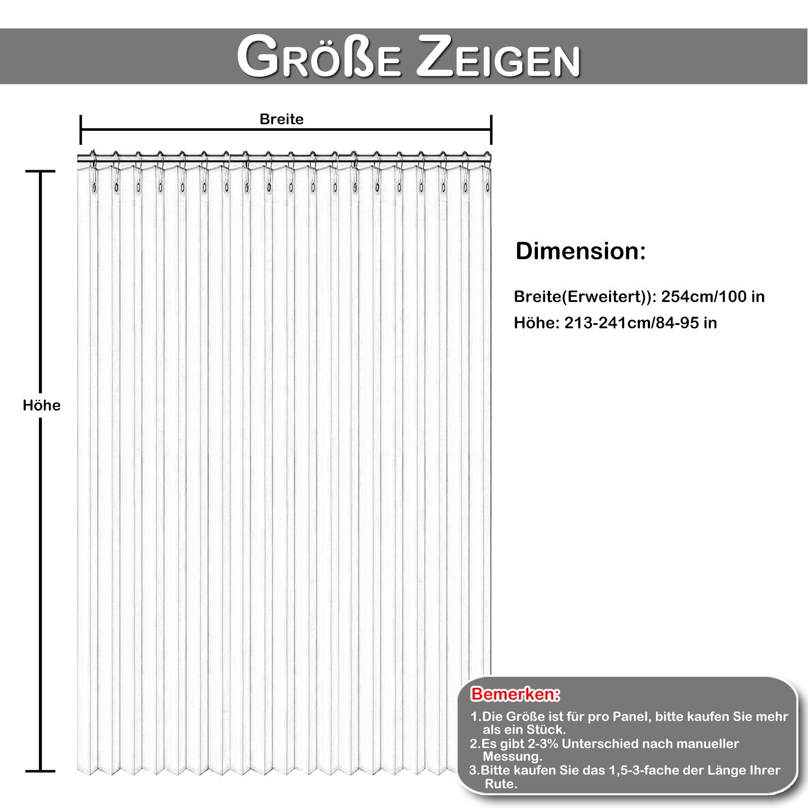 Jibenhome Lamellenvorhang Vertikal-Jalousie Raumteiler Vorhang Ösen Faltbar günstig online kaufen