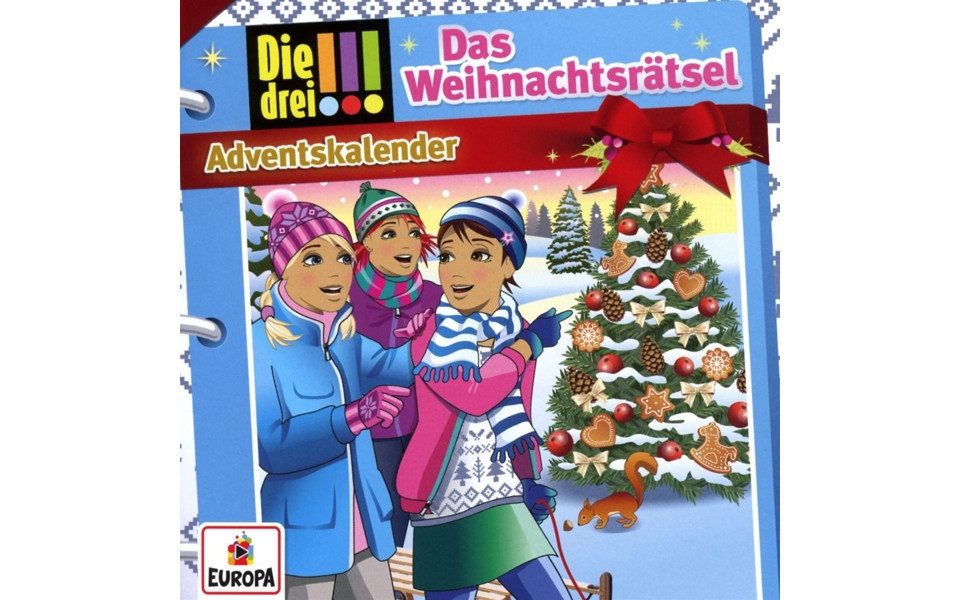 Adventskalender Die drei !!! Adventskalender - Das Weihnachtsrätsel