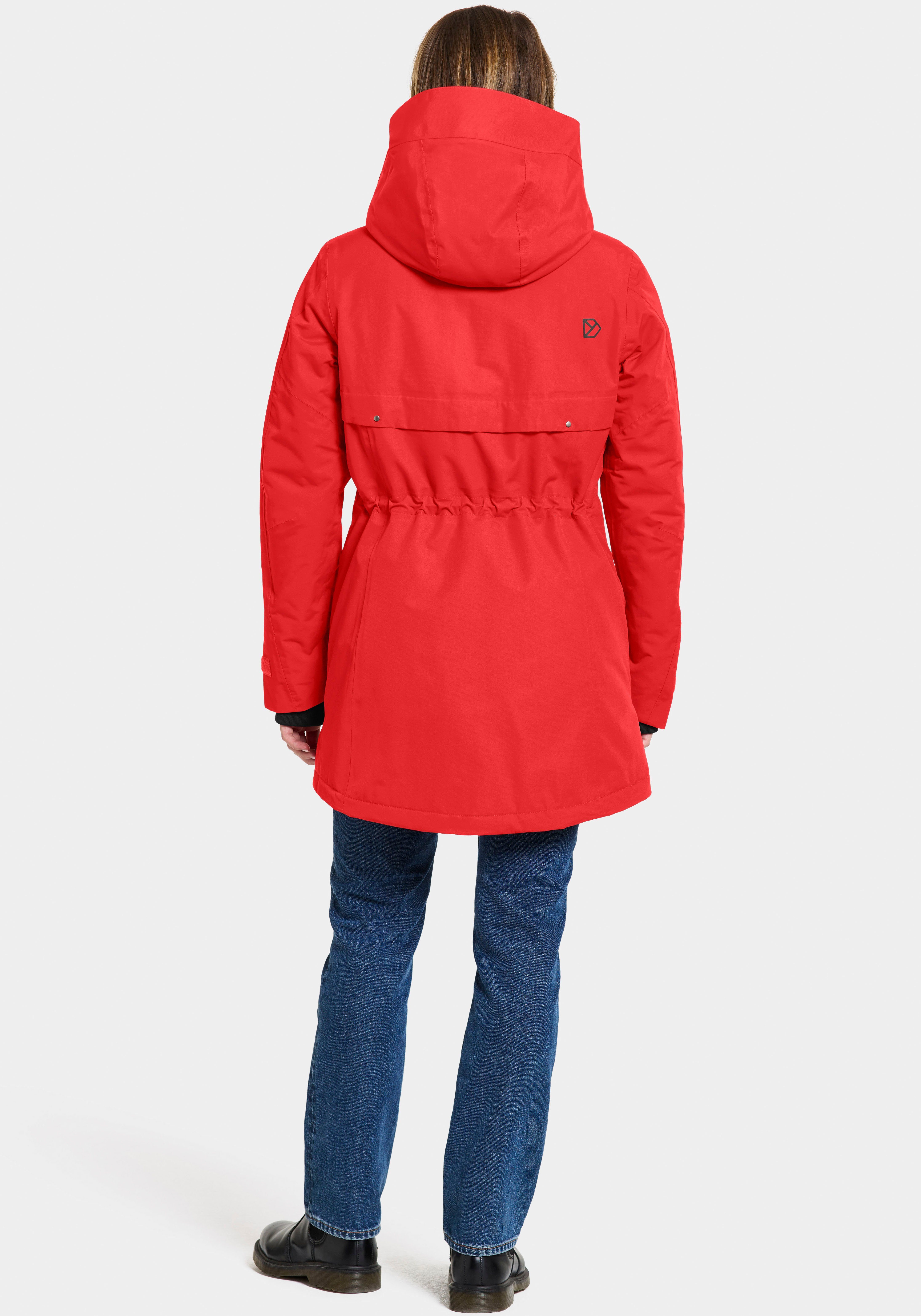 red pomme Didriksons Parka