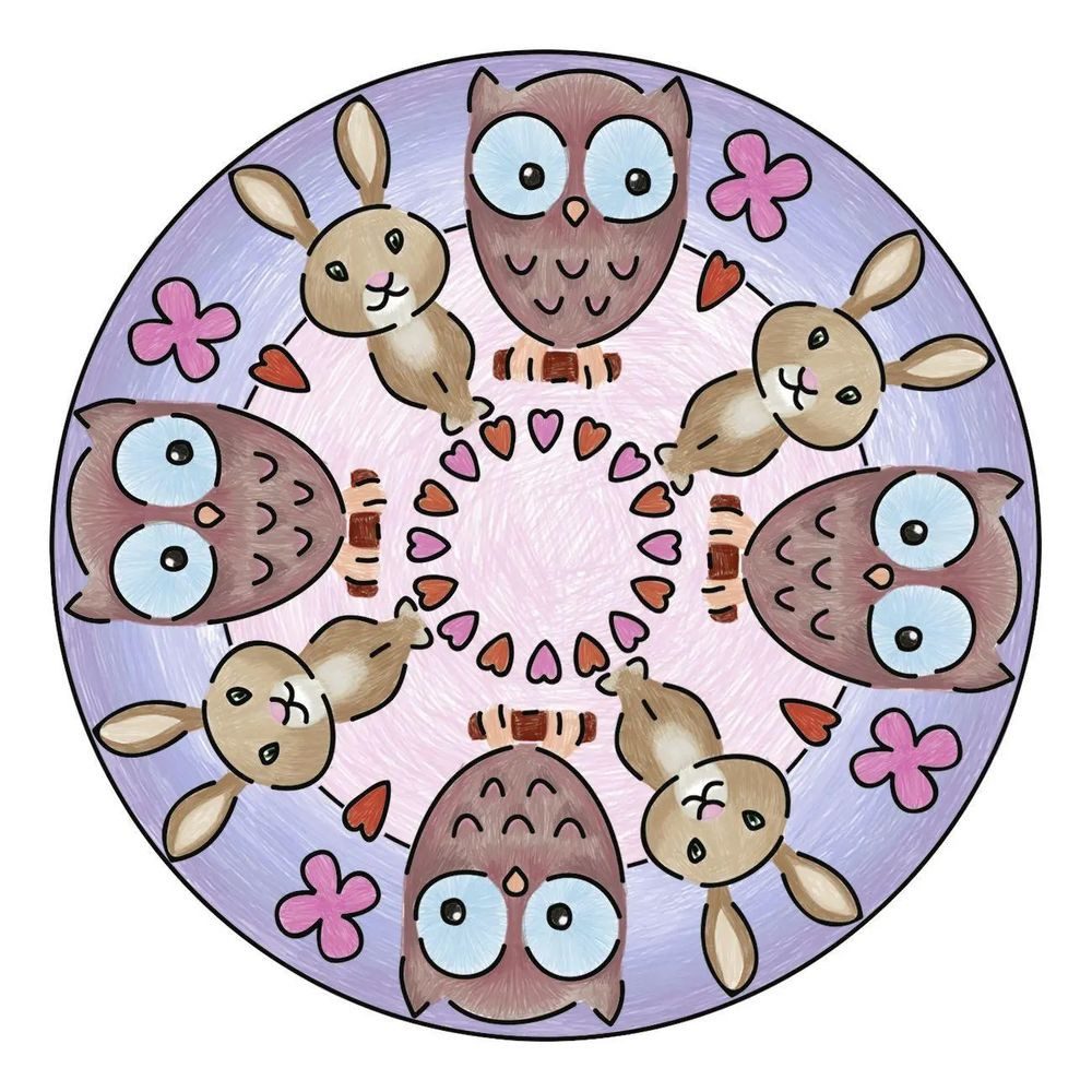 Ravensburger Spiel Mini Mandala-Designer Cute Animals MD Mini
