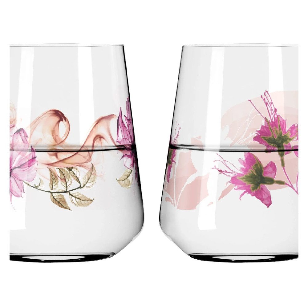 Ritzenhoff Cocktailglas Ritzenhoff Sommersonett Allround 2er Set#1 #2 Eikler/v.RüdenF23, Kristallglas