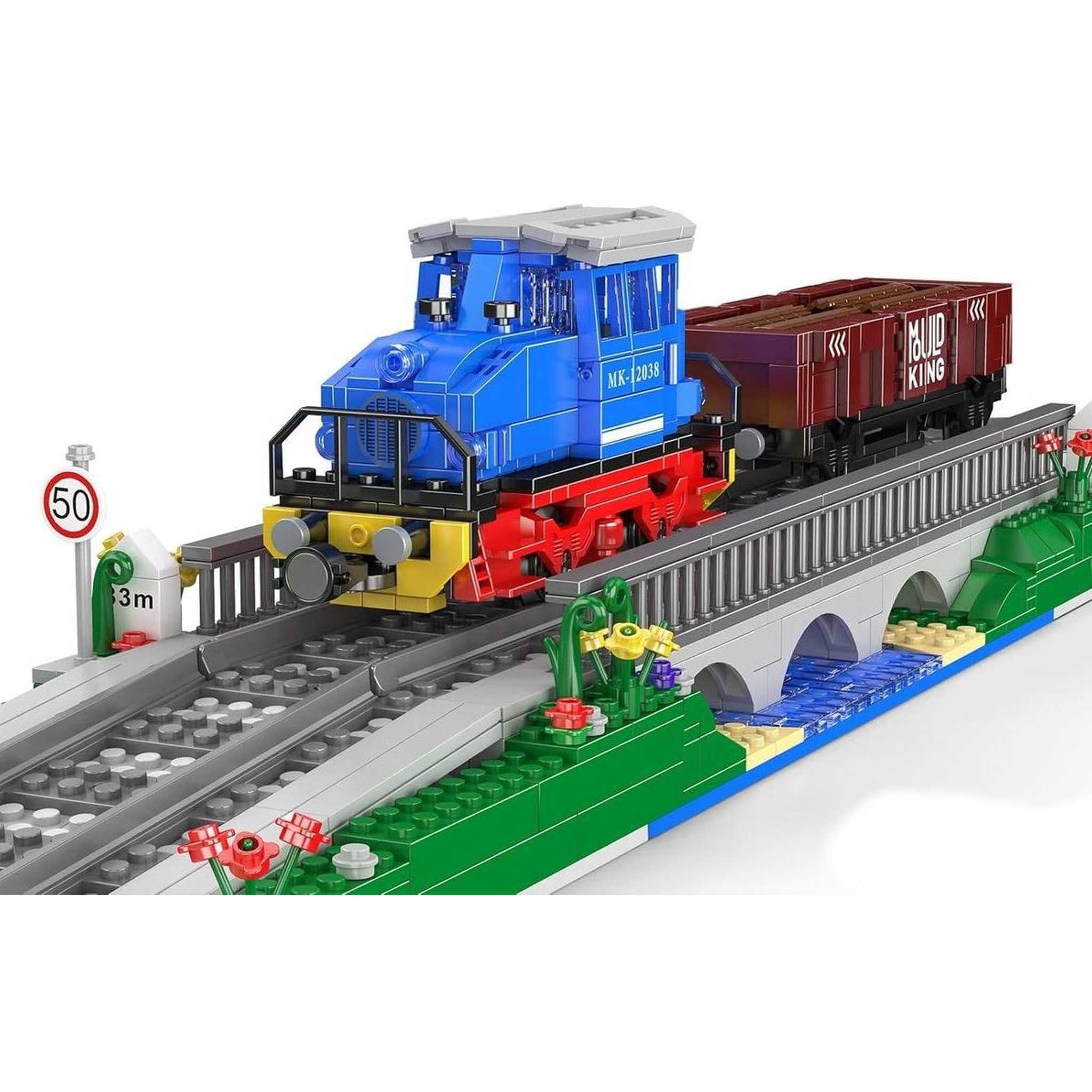 Mould King 12038 - Diesellokomotive ESU KG230 (Mould King) Spielbausteine