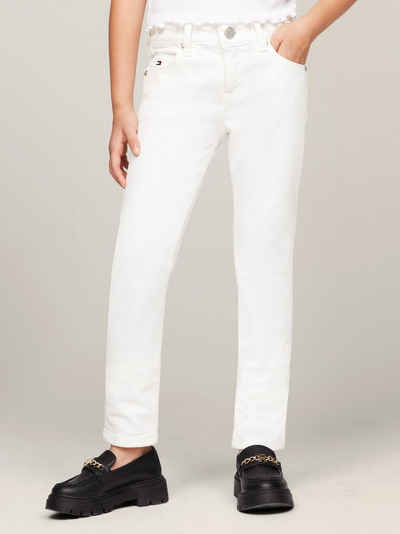 Tommy Hilfiger Slim-fit-Jeans NORA WHITE Kinder bis 16 Jahre